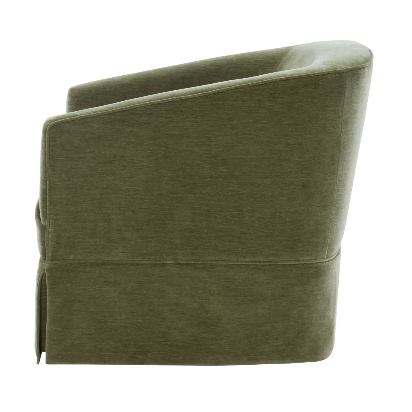 Elm - Skirted Swivel Chair by HouseOfZazla
