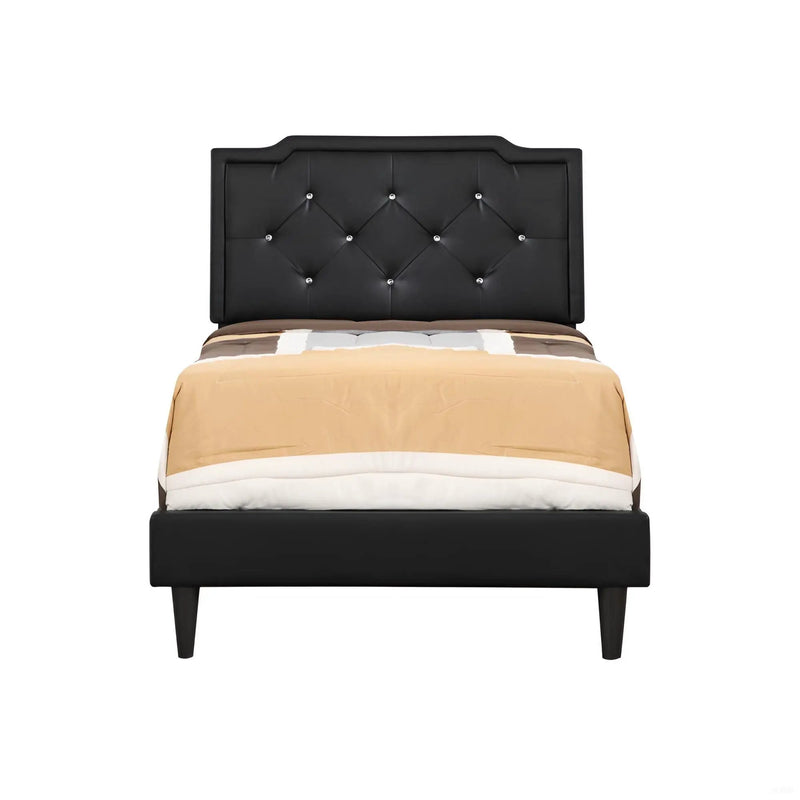 Button Tufted Bed Charming For Cozy Spaces by Unique Piece Furniture