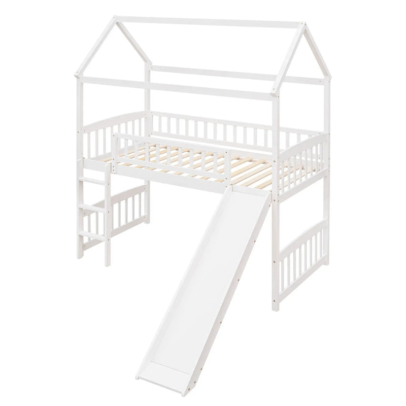 Loft Bed With Slide by HouseOfZazla