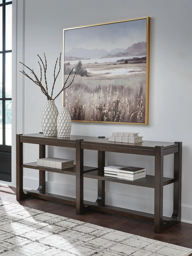 Breckington - Sofa Table - Dark Brown by Unique Piece Furniture