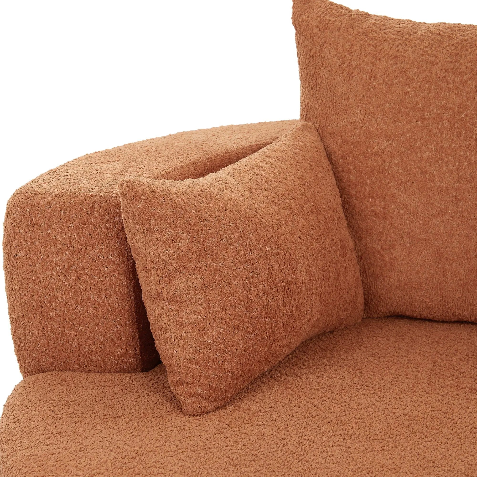 360° Swivel Accent Barrel Chair With 3 Removable Pillows For Living Room by HouseOfZazla