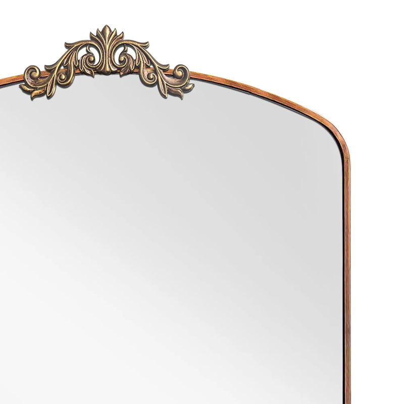 Vintage Ornate Arched Full Length Mirror by HouseOfZazla
