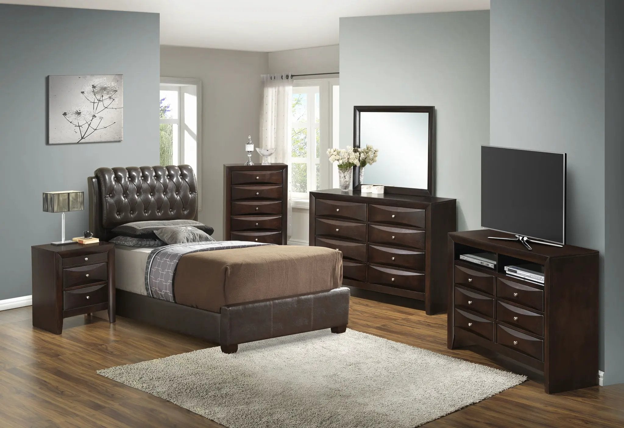 Tufted Upholstered Bed by HouseOfZazla