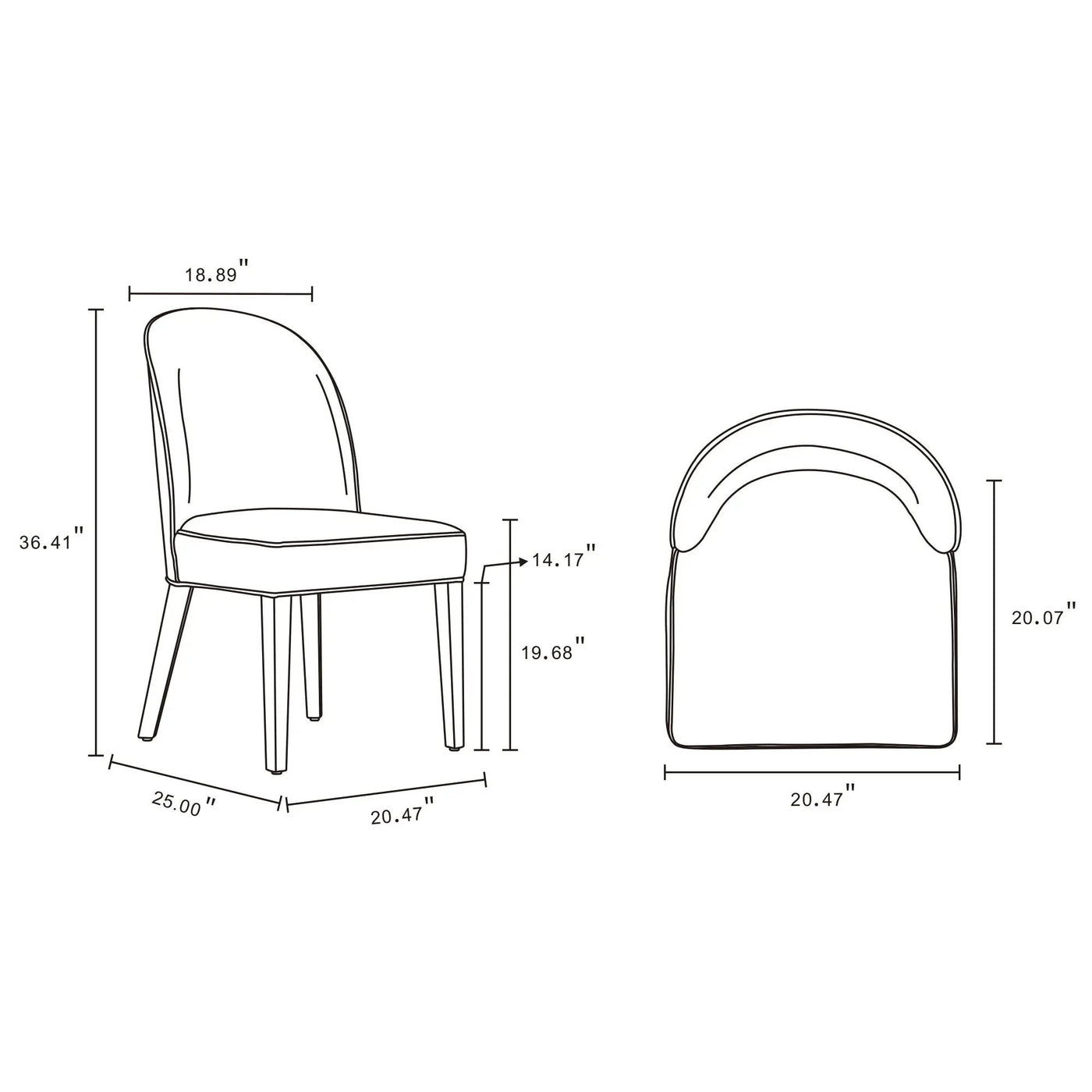 Hillman - Dining Chair (Set of 2) by HouseOfZazla
