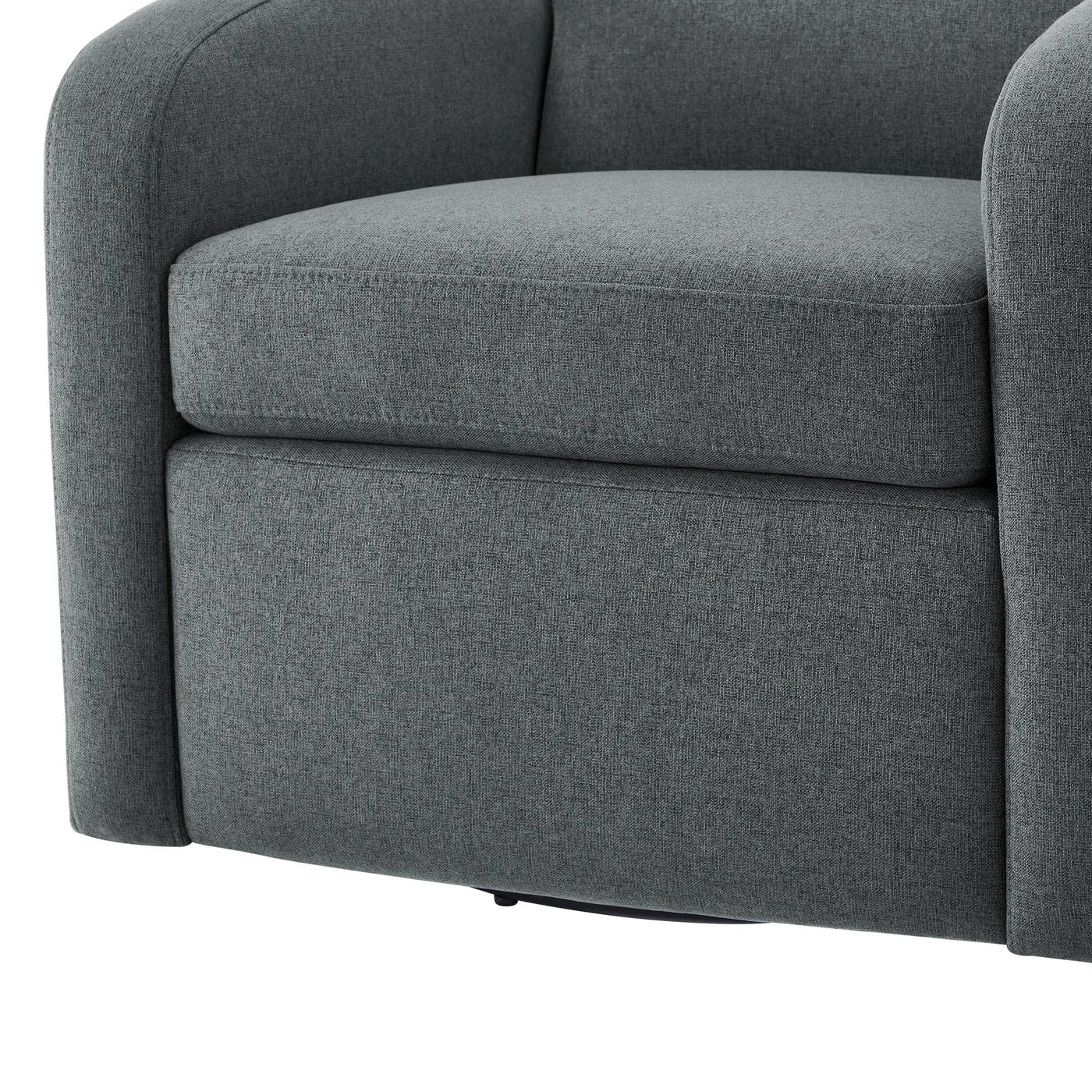 Eddie - Modern Swivel Chair With 360 Degree Functionality by HouseOfZazla