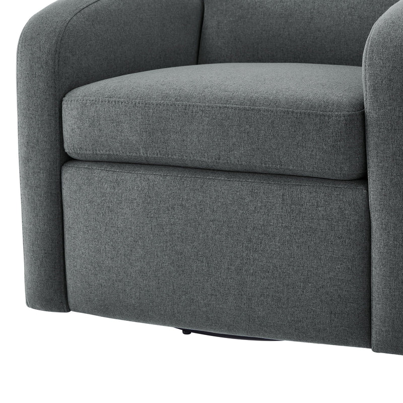 Eddie - Modern Swivel Chair With 360 Degree Functionality by HouseOfZazla