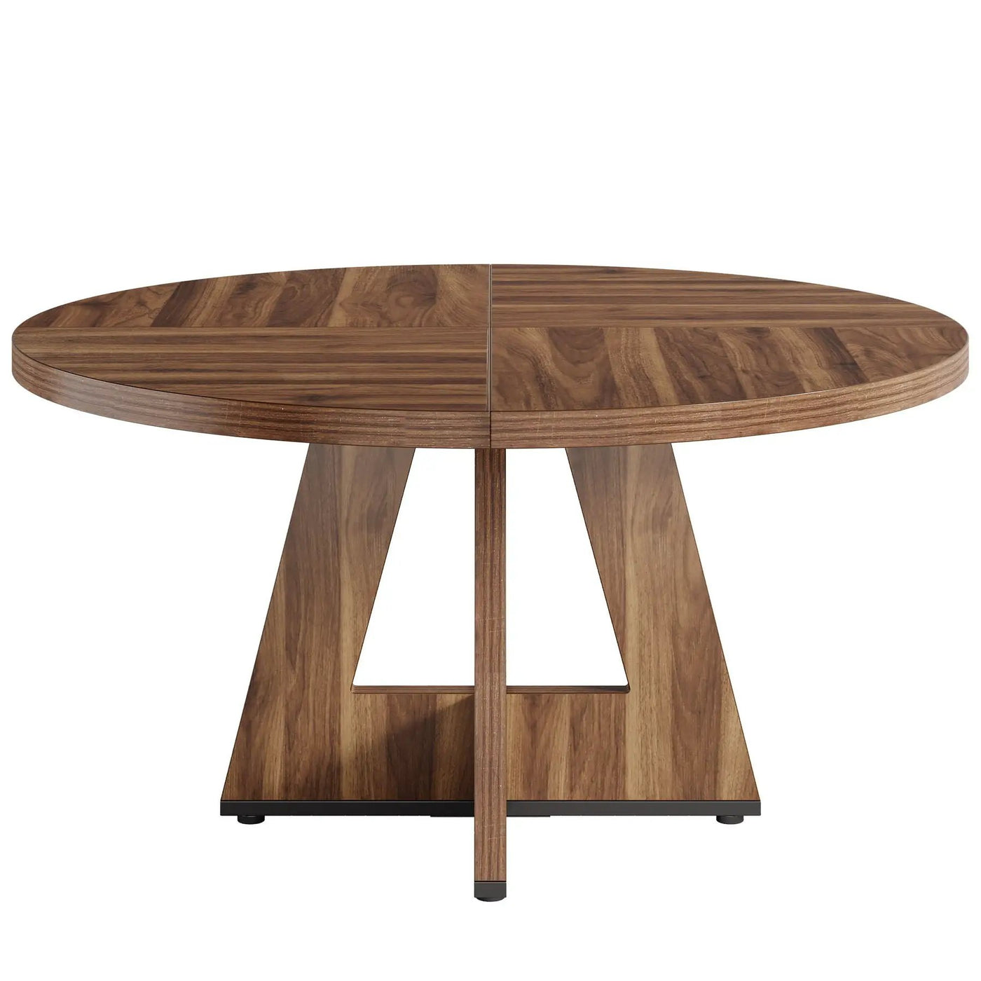 Round Dining Cross Base Kitchen Table by HouseOfZazla