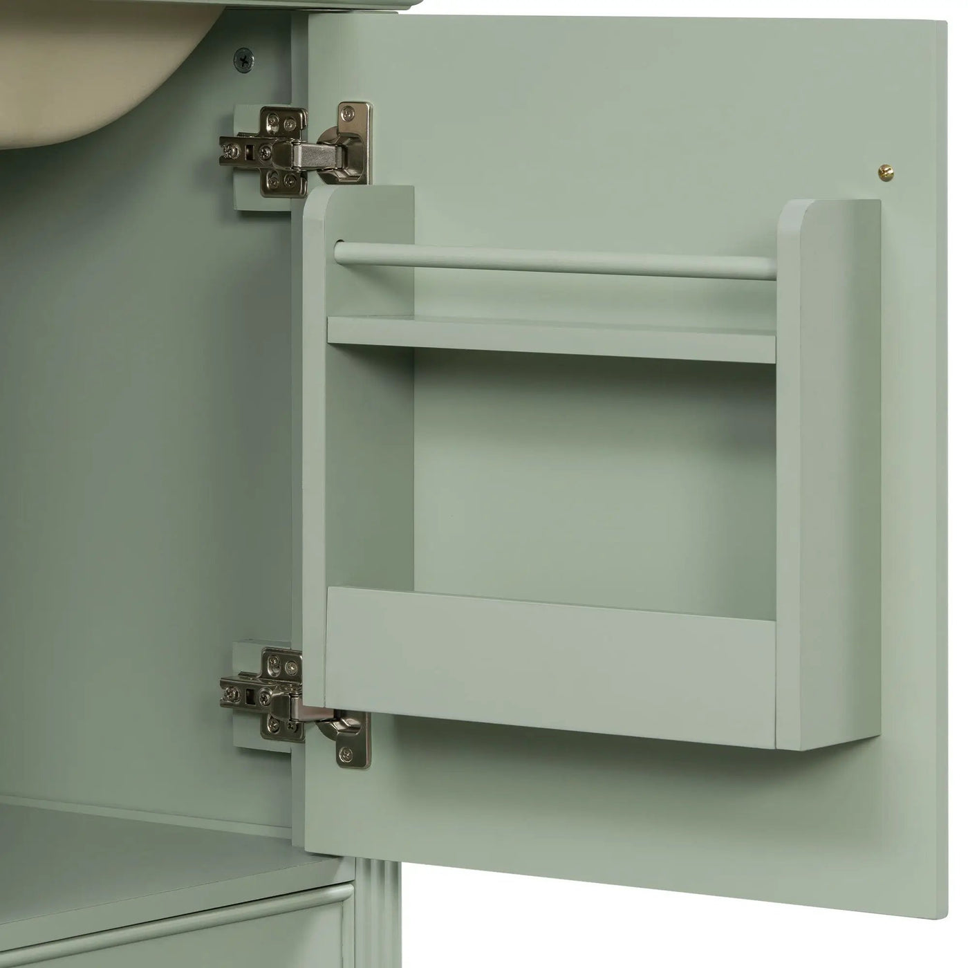 Retro Bathroom Vanity With Sink by HouseOfZazla