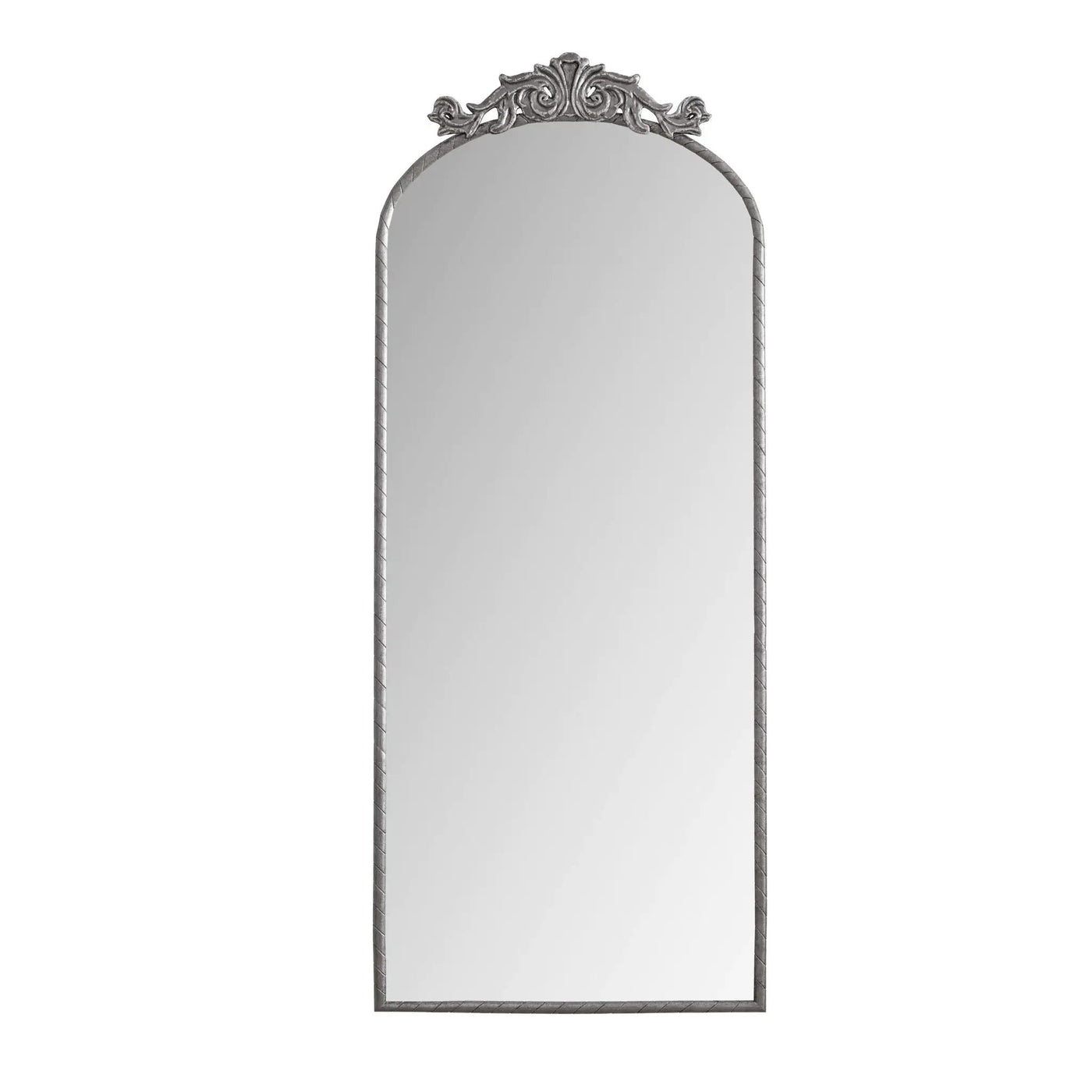 Vintage Arched Full Body Mirror, Wall Mounted For Living Room by HouseOfZazla