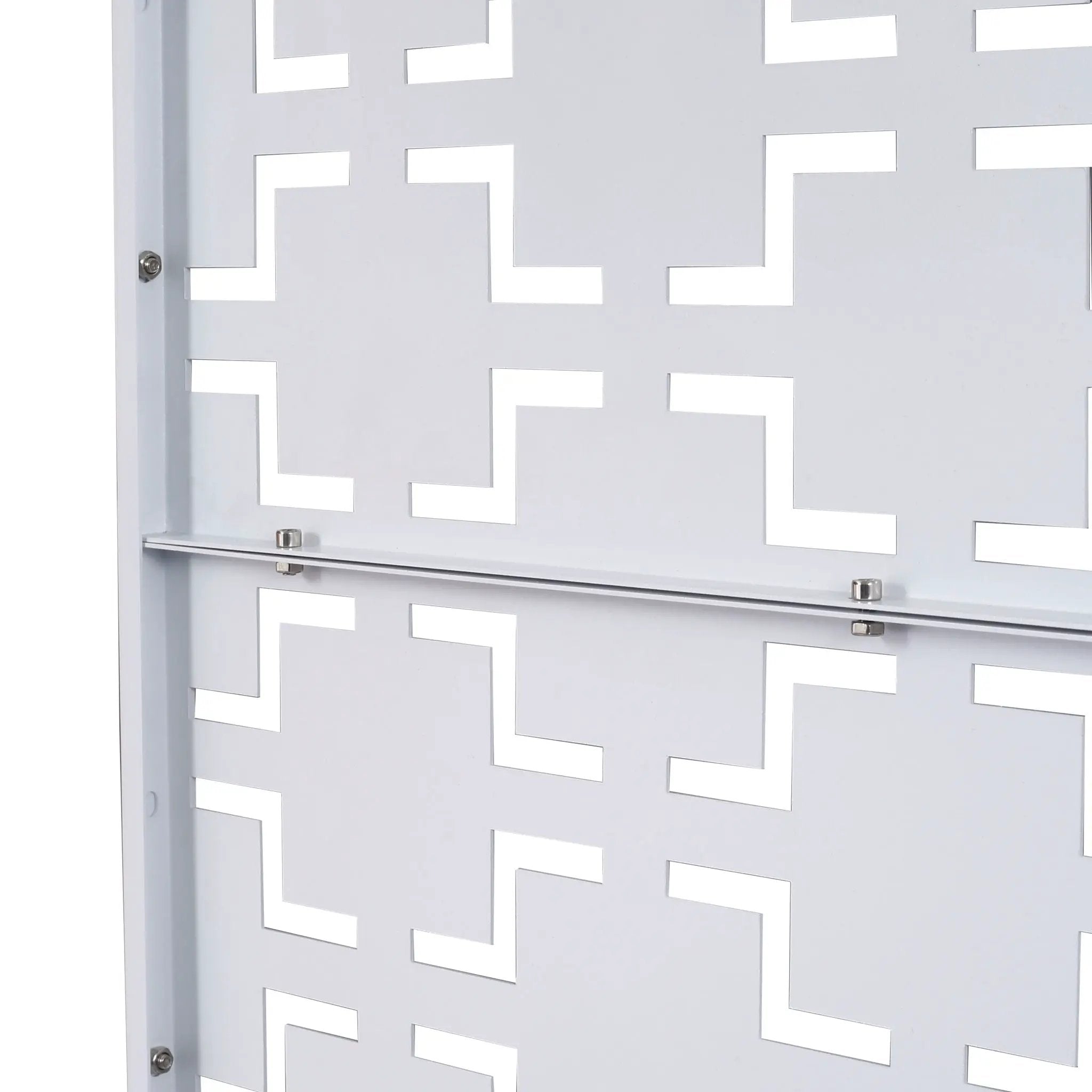 Outdoor & Indoor Metal Privacy Freestanding Decorative Screen by HouseOfZazla
