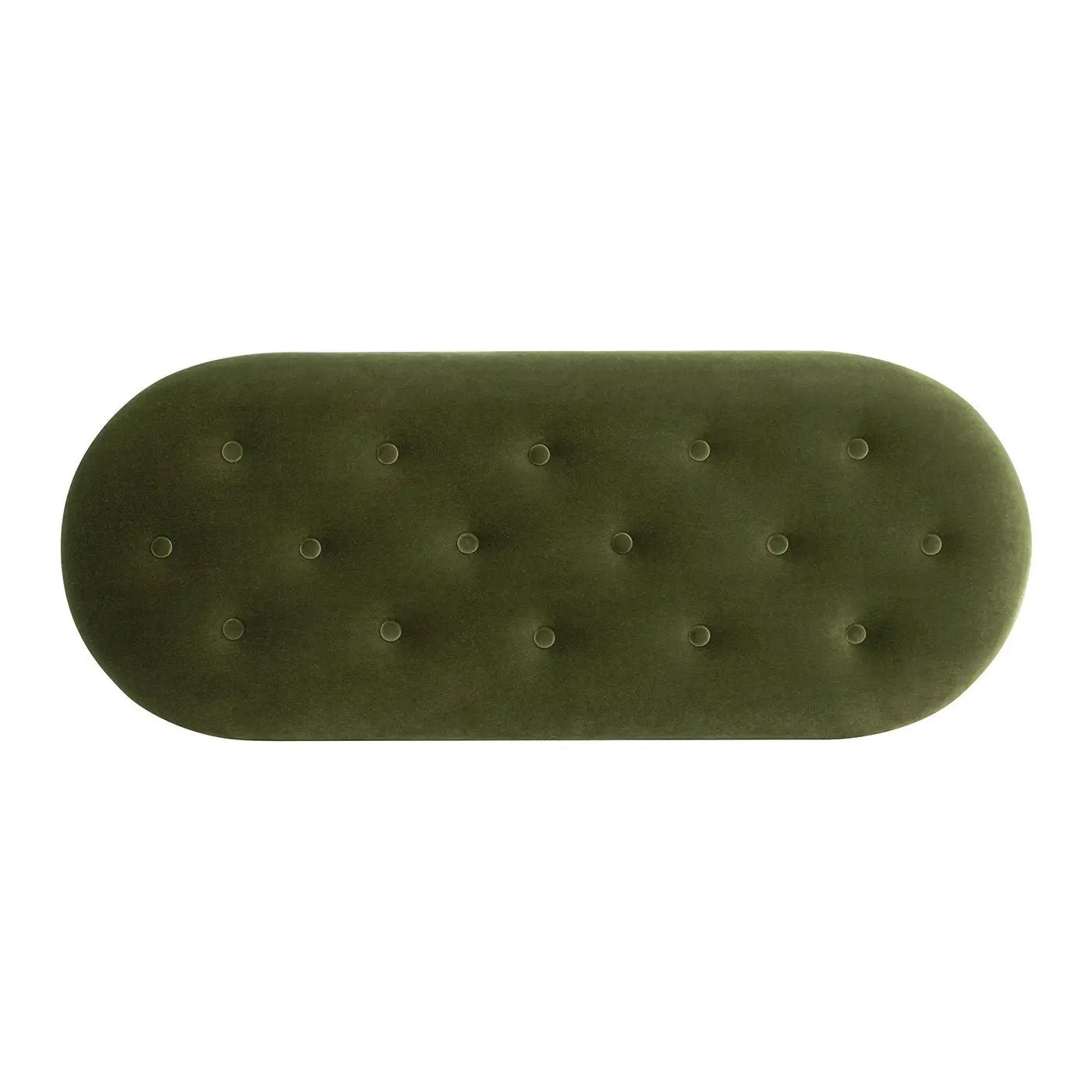Melinda - Oval Tufted Bullion Fringe Storage Bench by Unique Piece Furniture