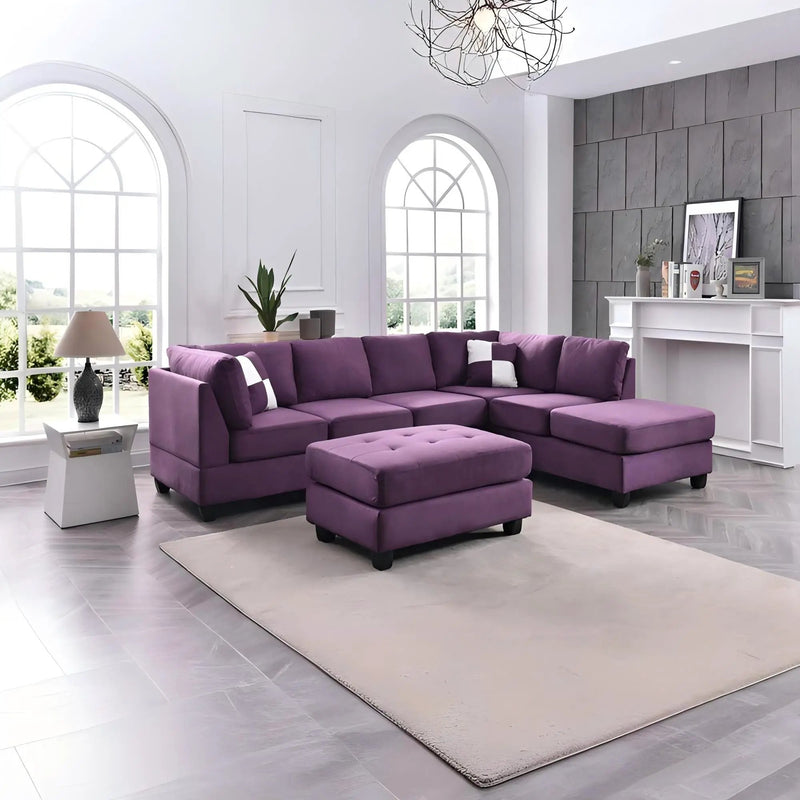 Malone - Comfort Sectional by Unique Piece Furniture