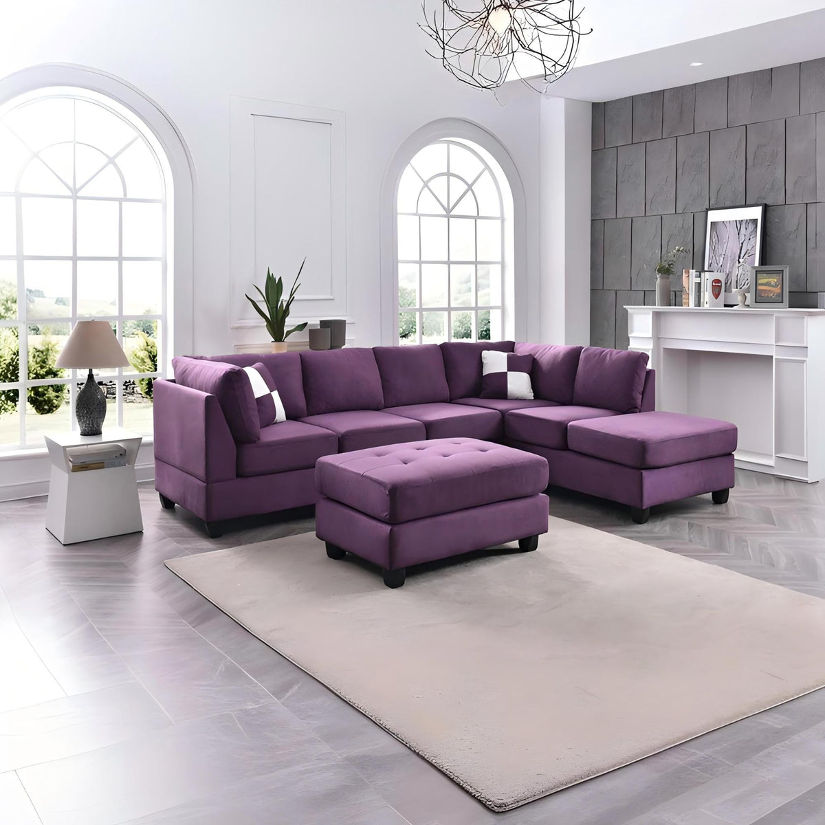 Comfort Sectional with Removable Backs - Multiple Colors, photo 38 of 40