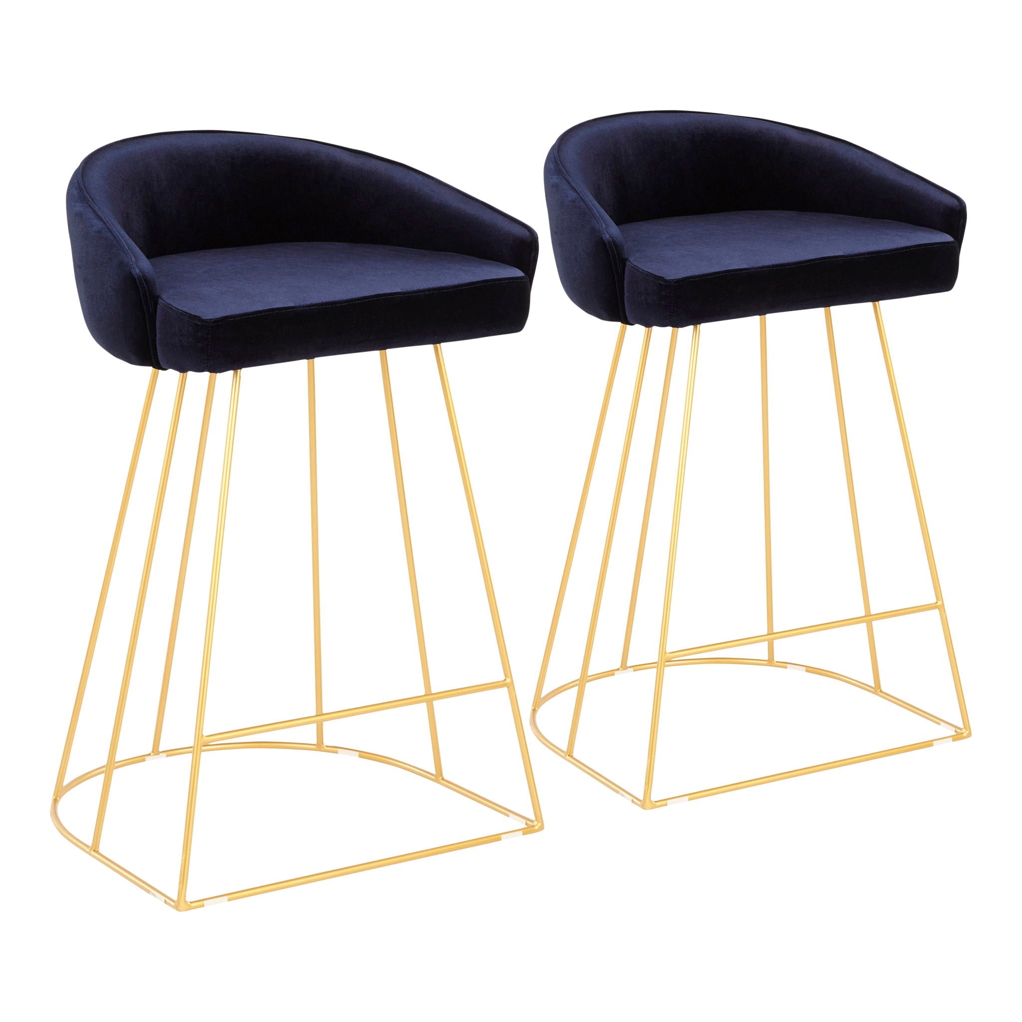 Canary - Contemporary Counter Stool (Set of 2) by HouseOfZazla