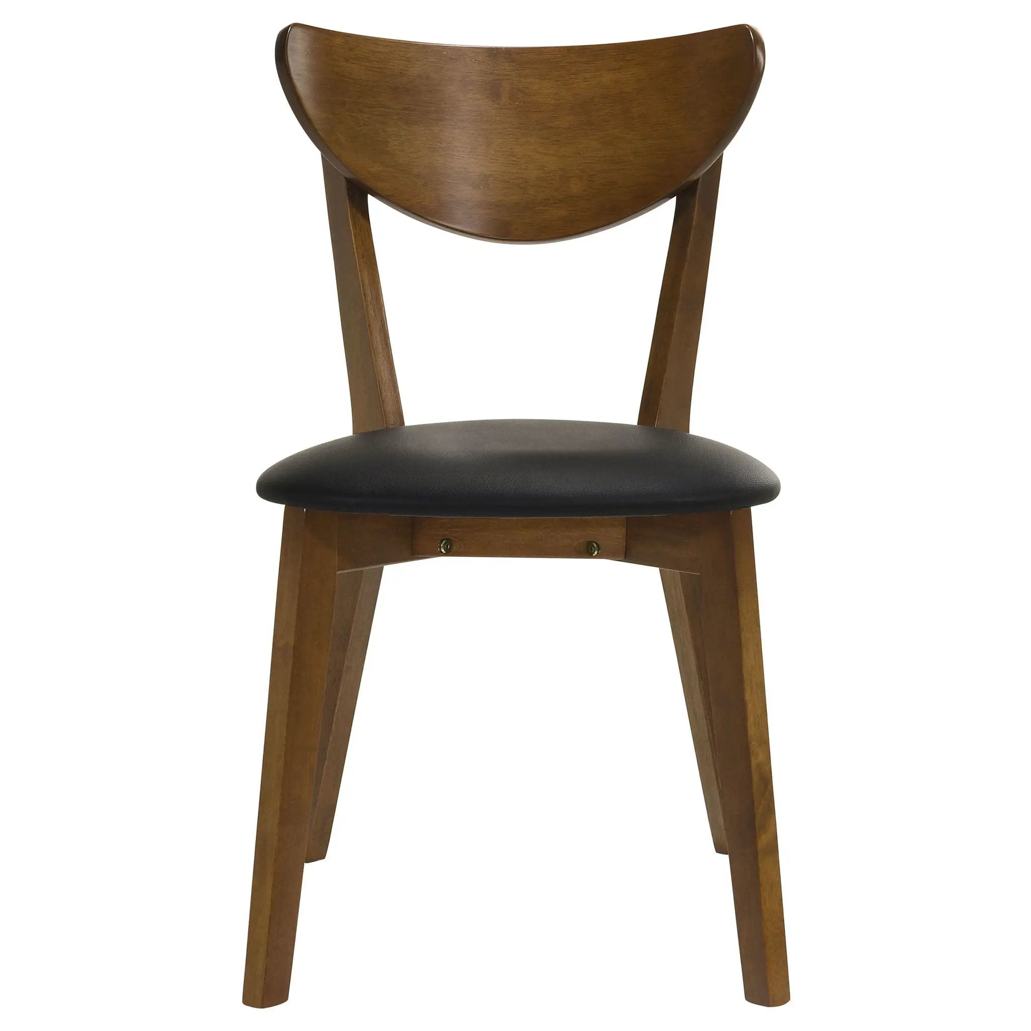 Jedda Wood Dining Side Chair Dark Walnut (Set of 2) by Unique Piece Furniture