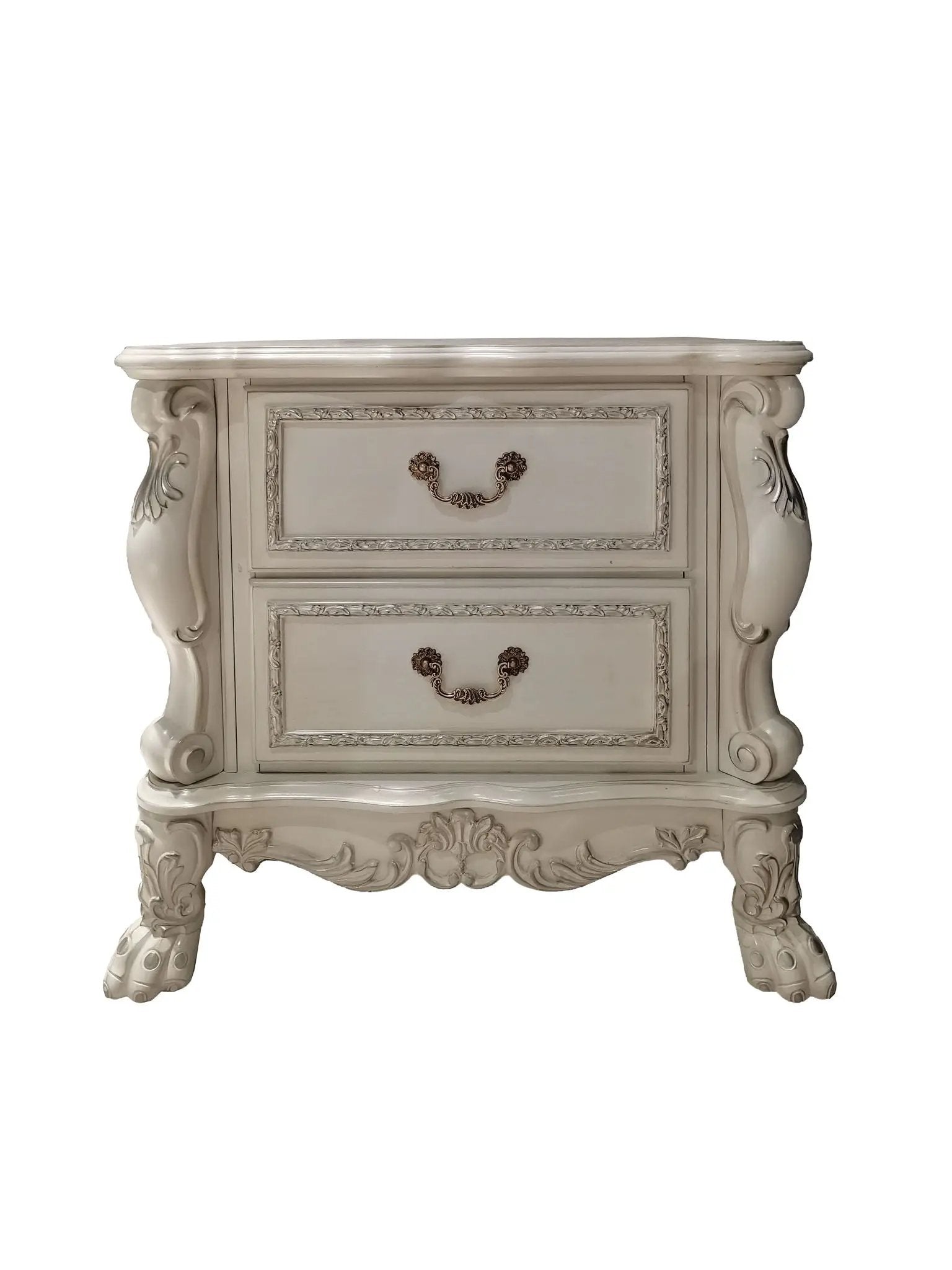 Dresden II - Nightstand - White by Unique Piece Furniture