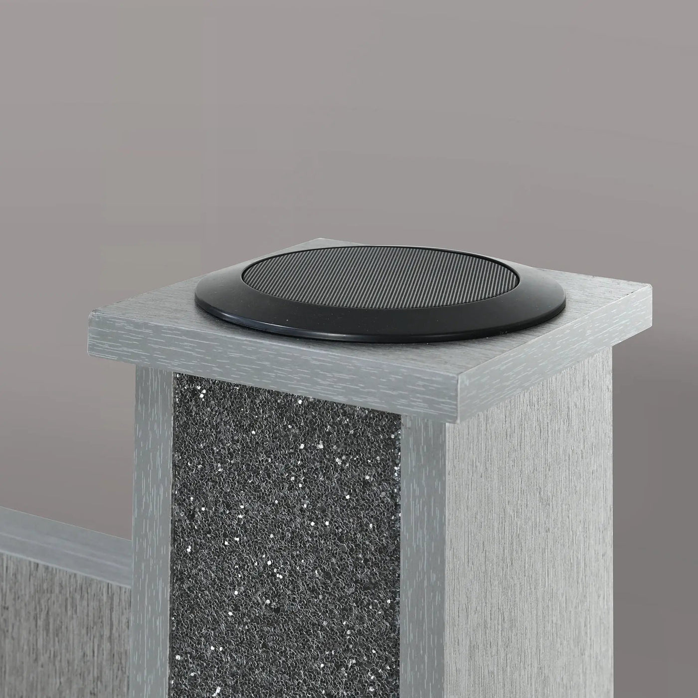 Lorenzo - Bed With Speakers And Glittered Detailing by HouseOfZazla