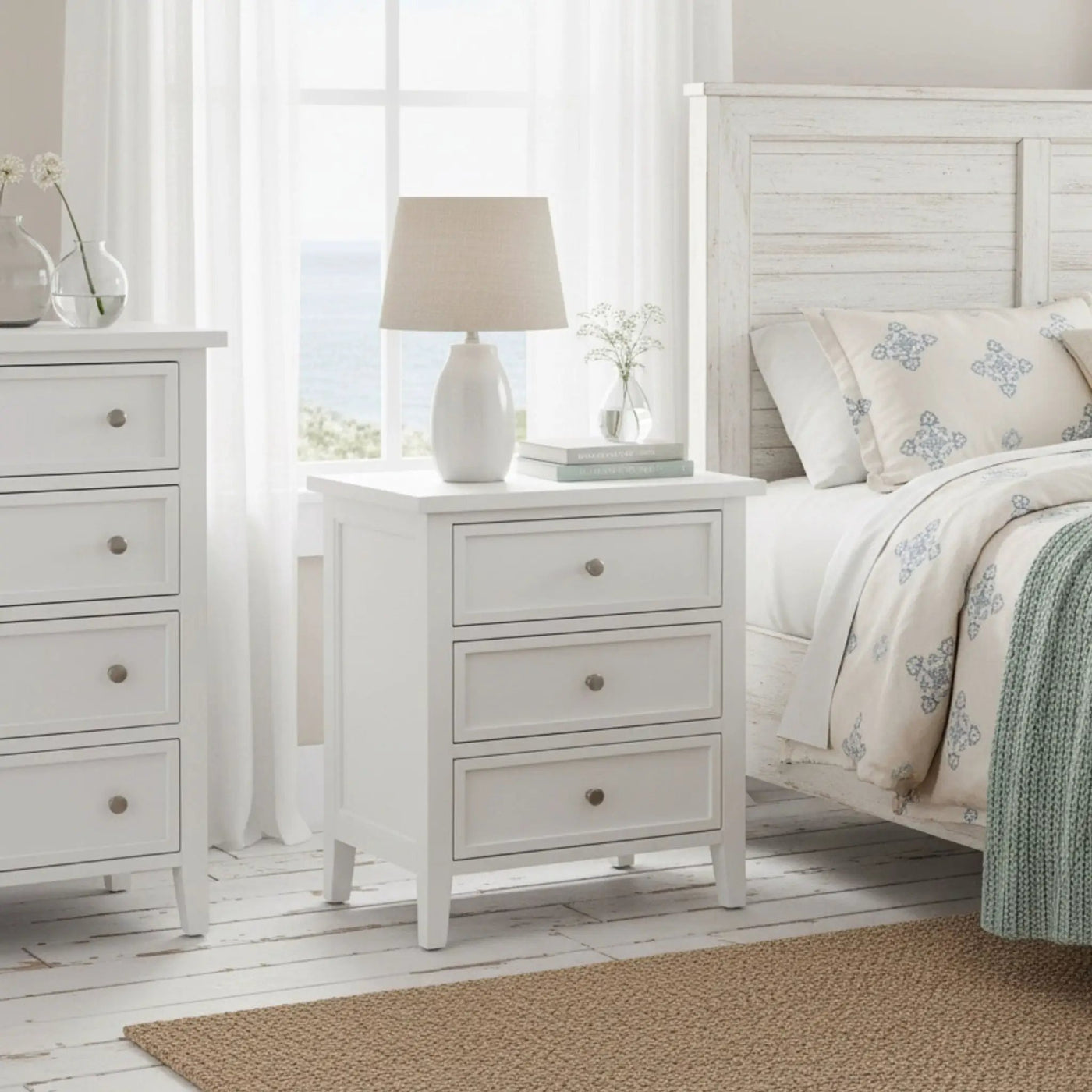 Luca - 3 Drawer Nightstand by HouseOfZazla