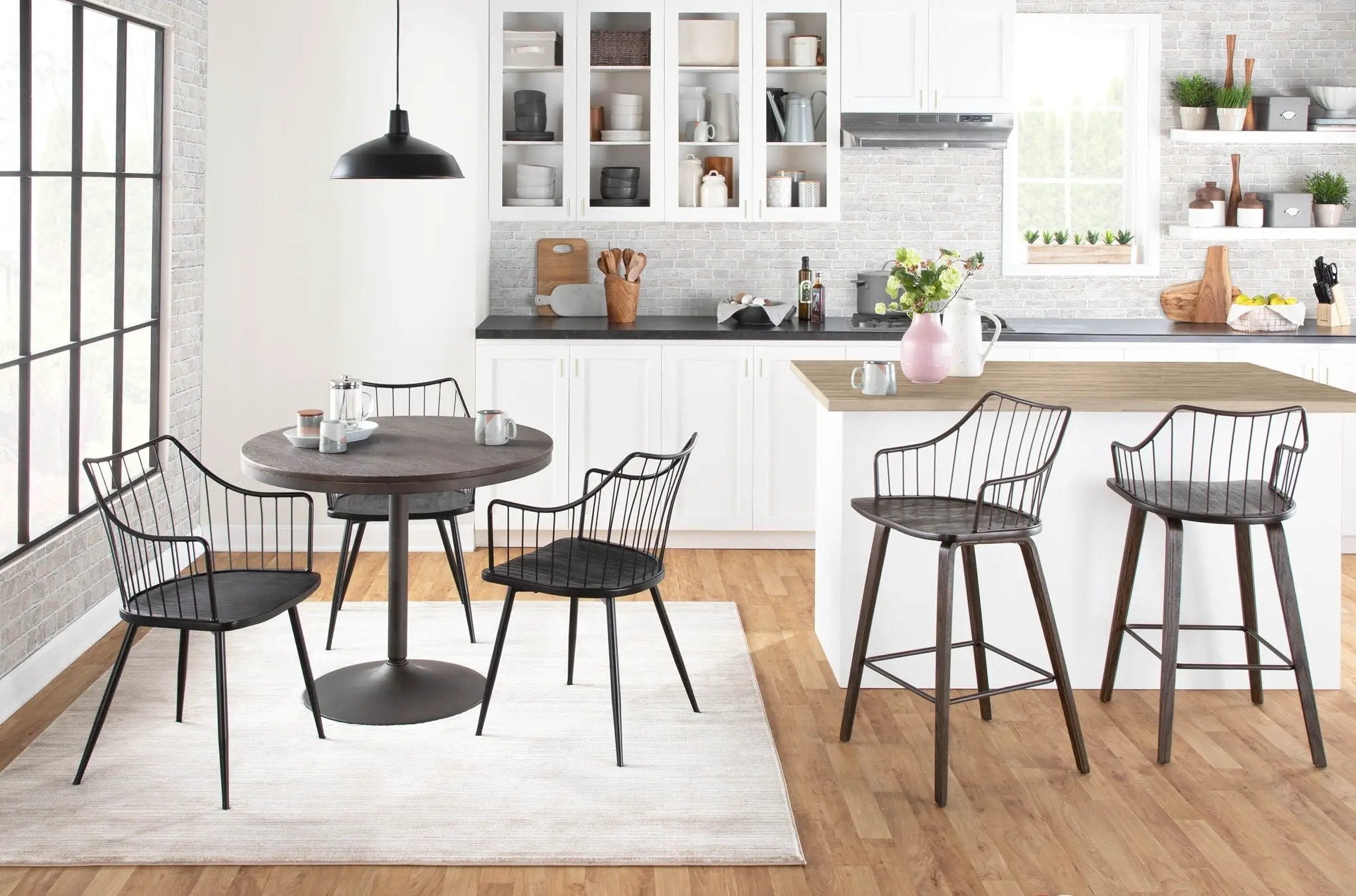 Dakota - Industrial Dining Table by HouseOfZazla