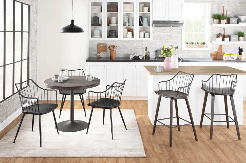 Dakota - Industrial Dining Table by HouseOfZazla