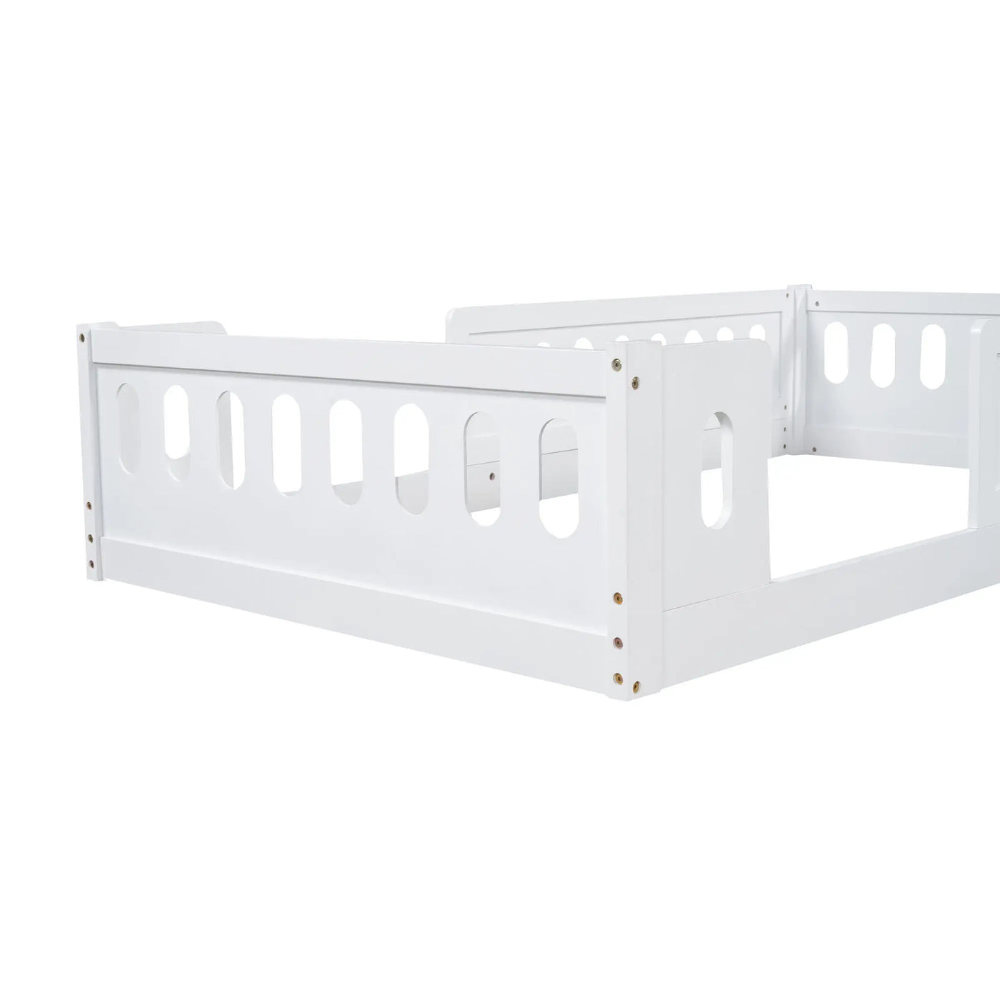 Platform Bed With Guardrail by HouseOfZazla