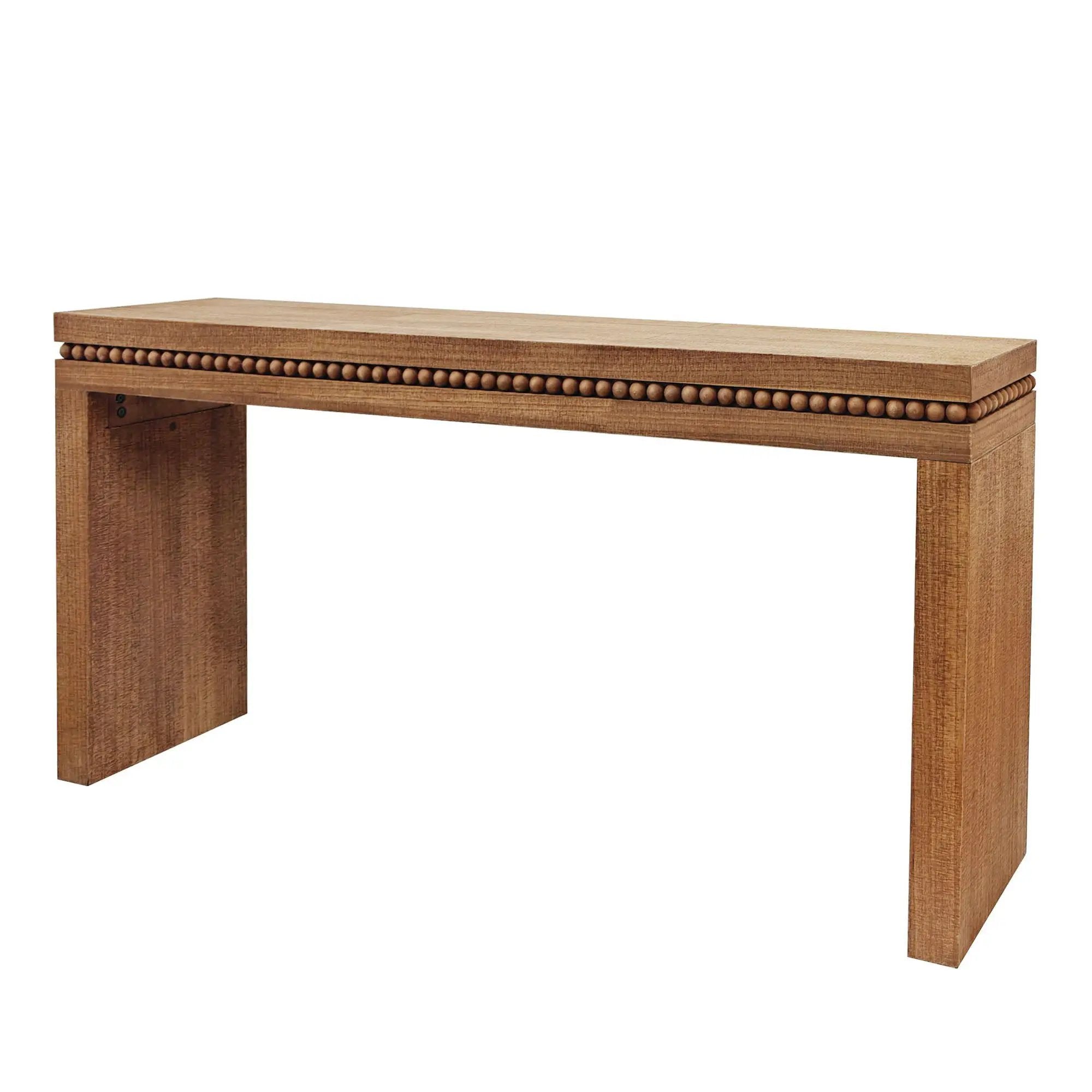 Modern Rustic Wood Table, Rectangular Living Room Center Table With Floating Top Design by HouseOfZazla