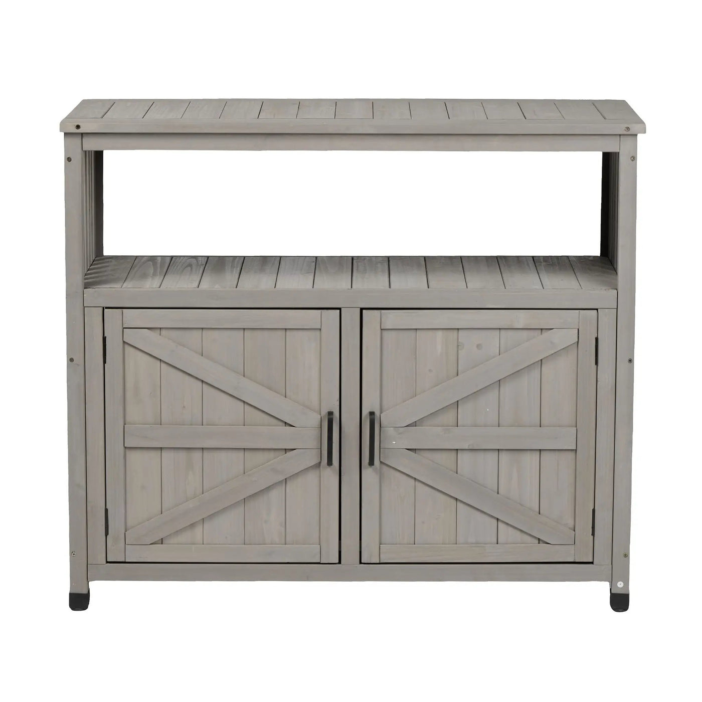 Patio Bar Table Set With Storage by HouseOfZazla