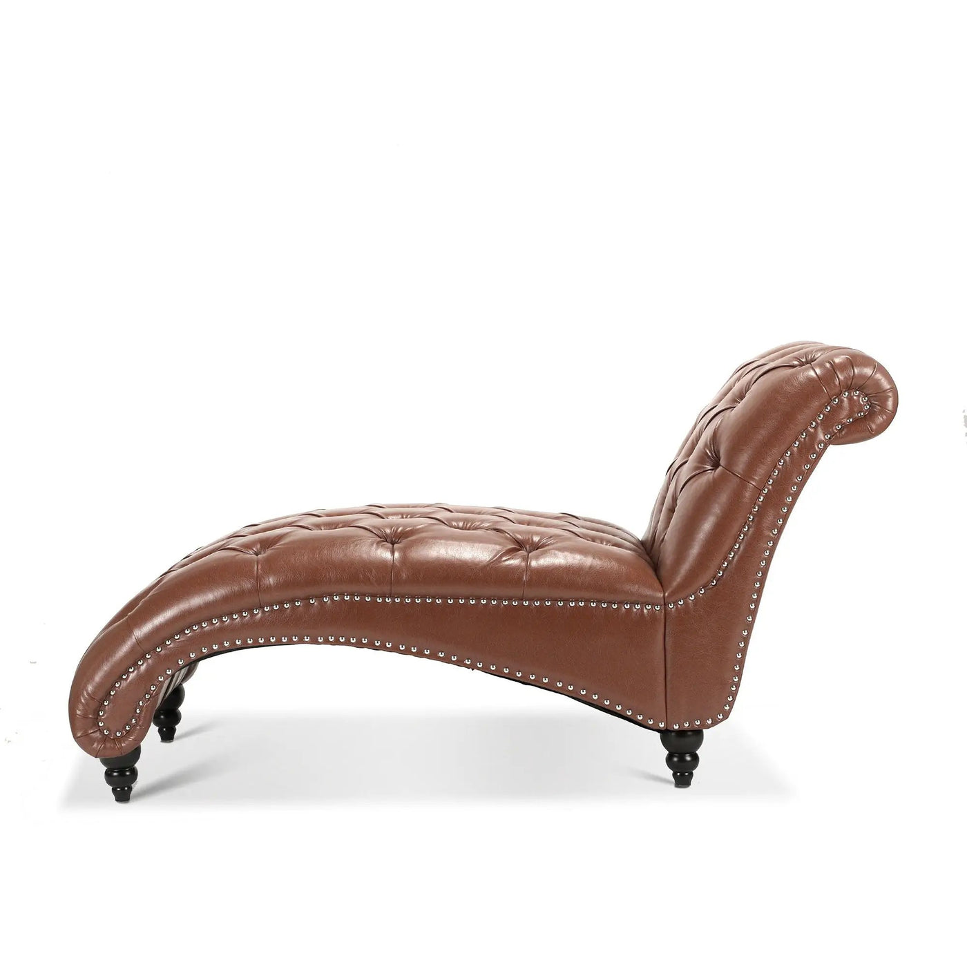 Tufted Armless Chaise Lounge by Unique Piece Furniture