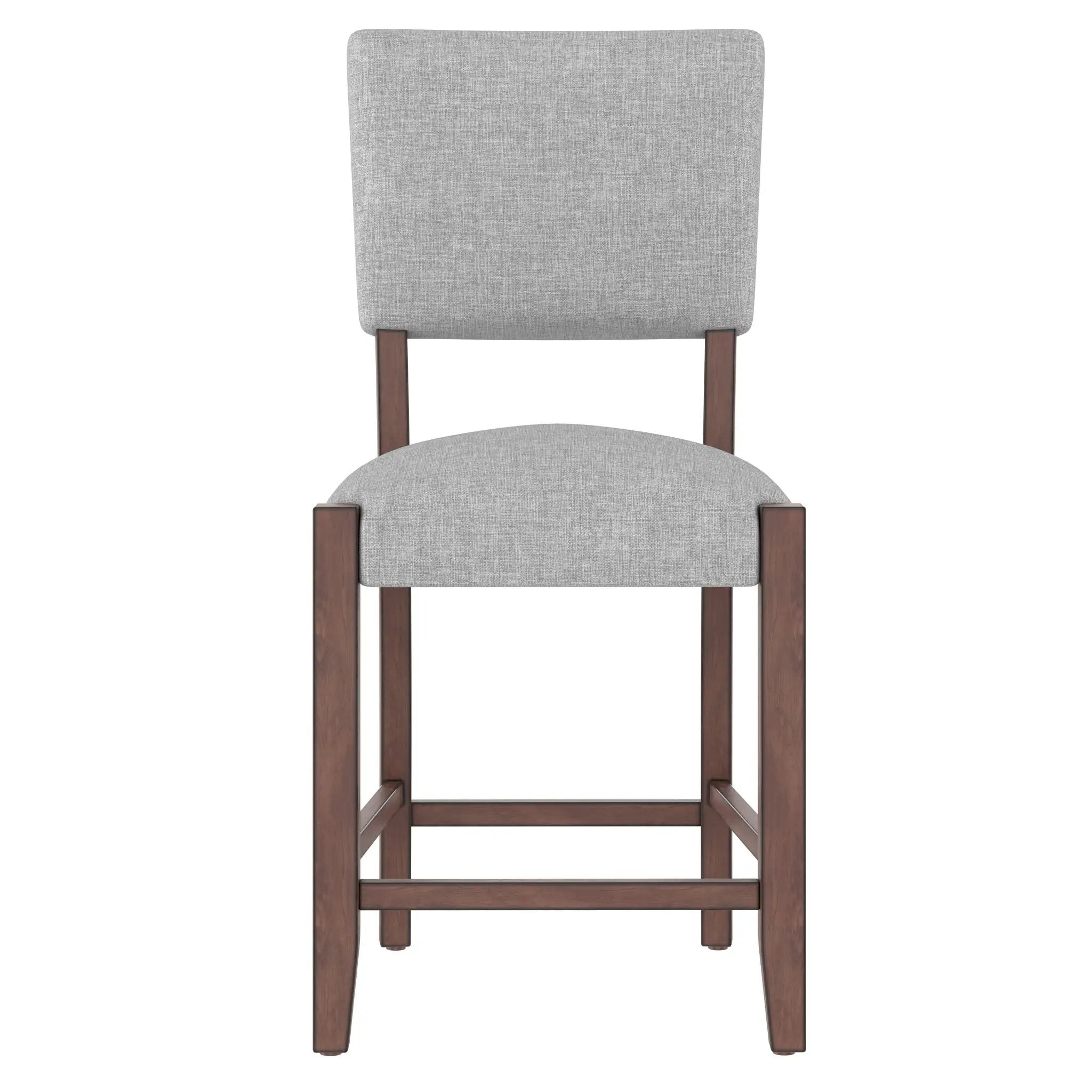 5 Piece Counter Height Dining Set With 4 Upholstered Chairs