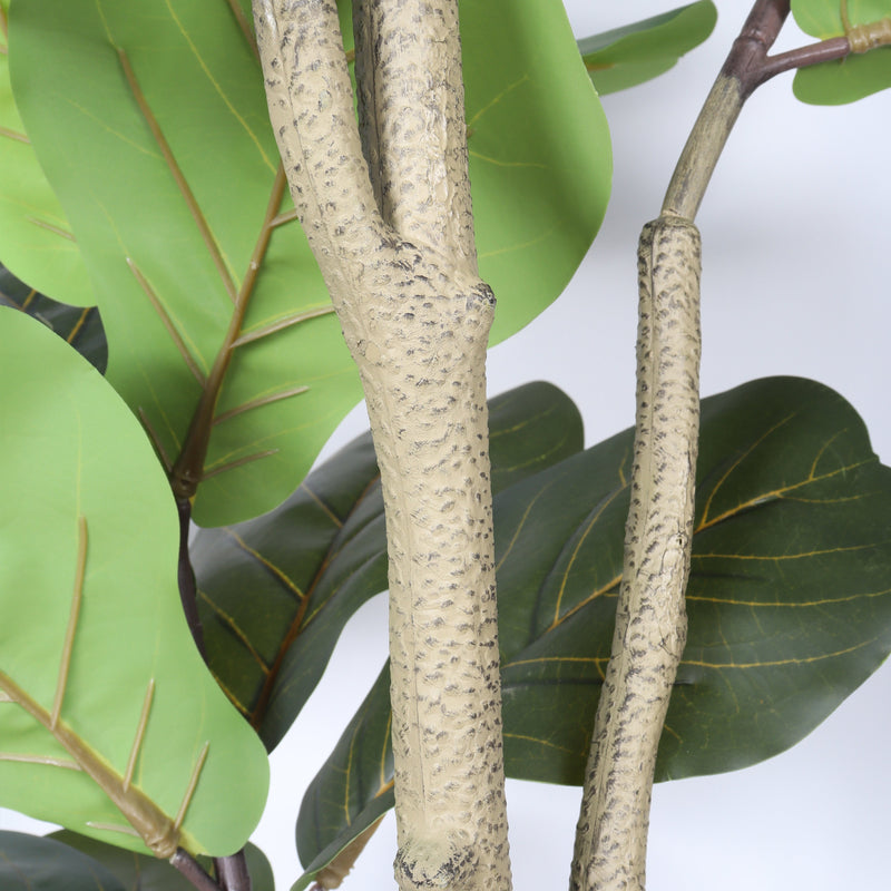 6FT Artificial Fiddle Leaf Fig Tree with, photo 7 of 8