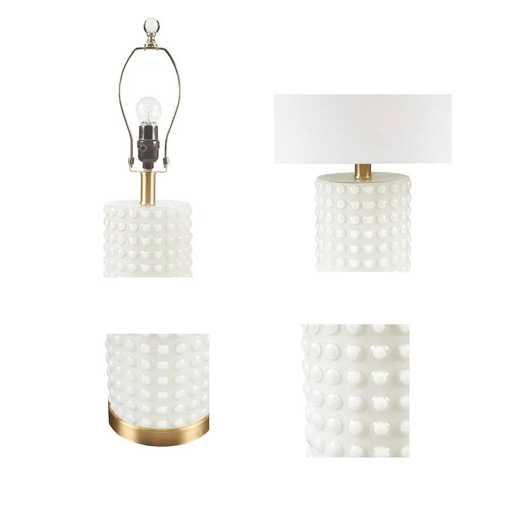 Textured Dot Table Lamp by HouseOfZazla
