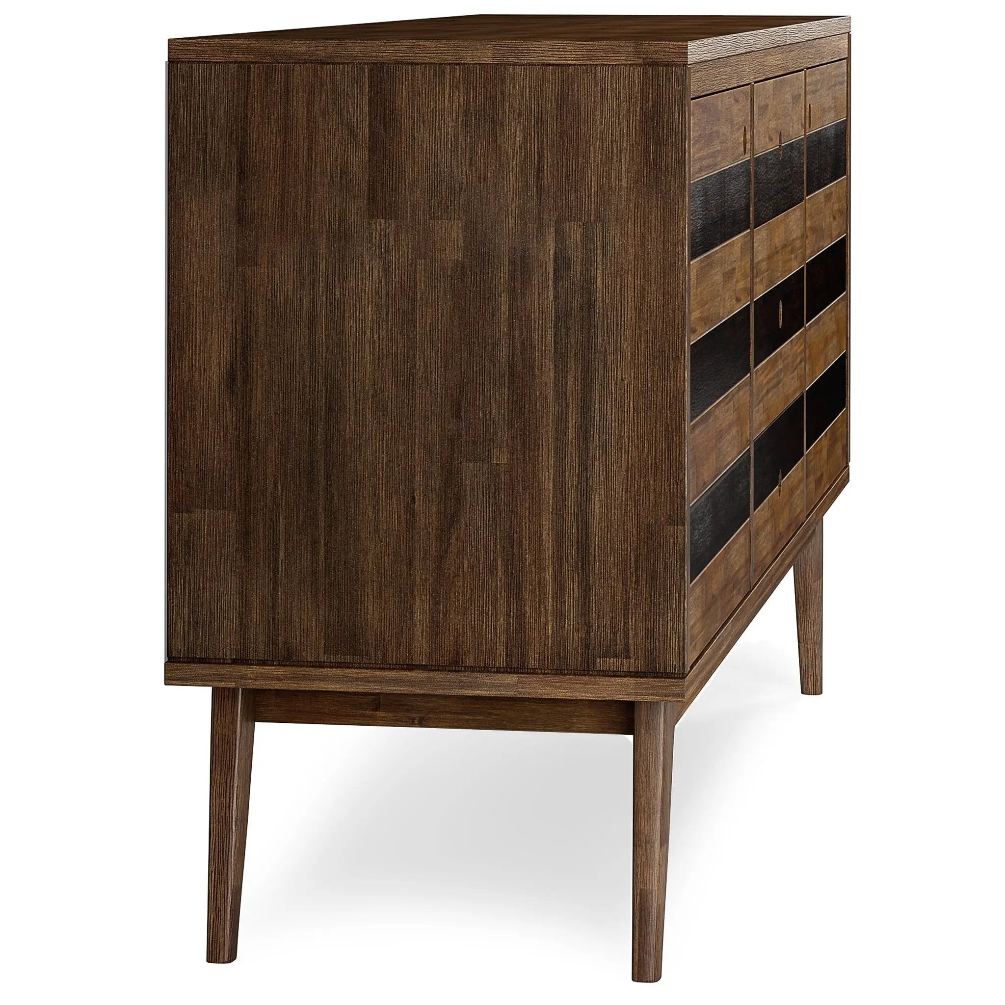 Clarkson - Sideboard Buffet - Rustic Natural Aged Brown by HouseOfZazla