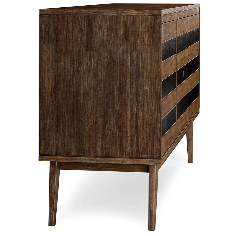 Clarkson - Sideboard Buffet - Rustic Natural Aged Brown by HouseOfZazla