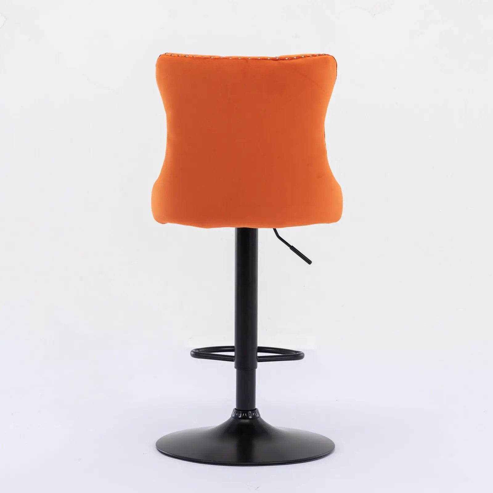 Swivel Barstools Adjusatble Seat Height, Modern Upholstered Bar Stools With Backs Comfortable Tufted For Home Pub And Kitchen Island (Set of 2) by Unique Piece Furniture