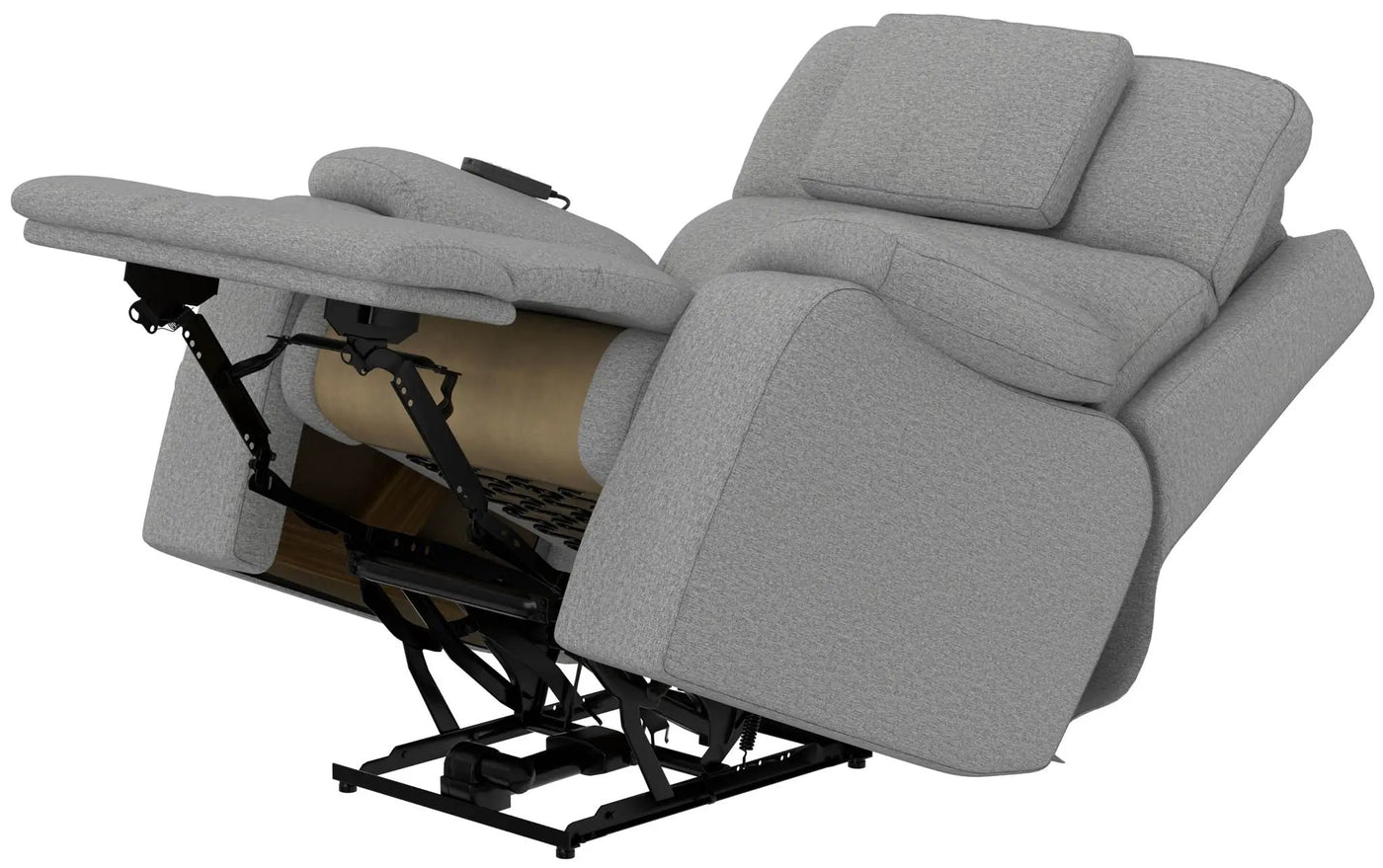 Dreamtime - Power Headrest Power Lay Flat Recliner With CR3 Heat/Massage/Zero Gravity by Unique Piece Furniture