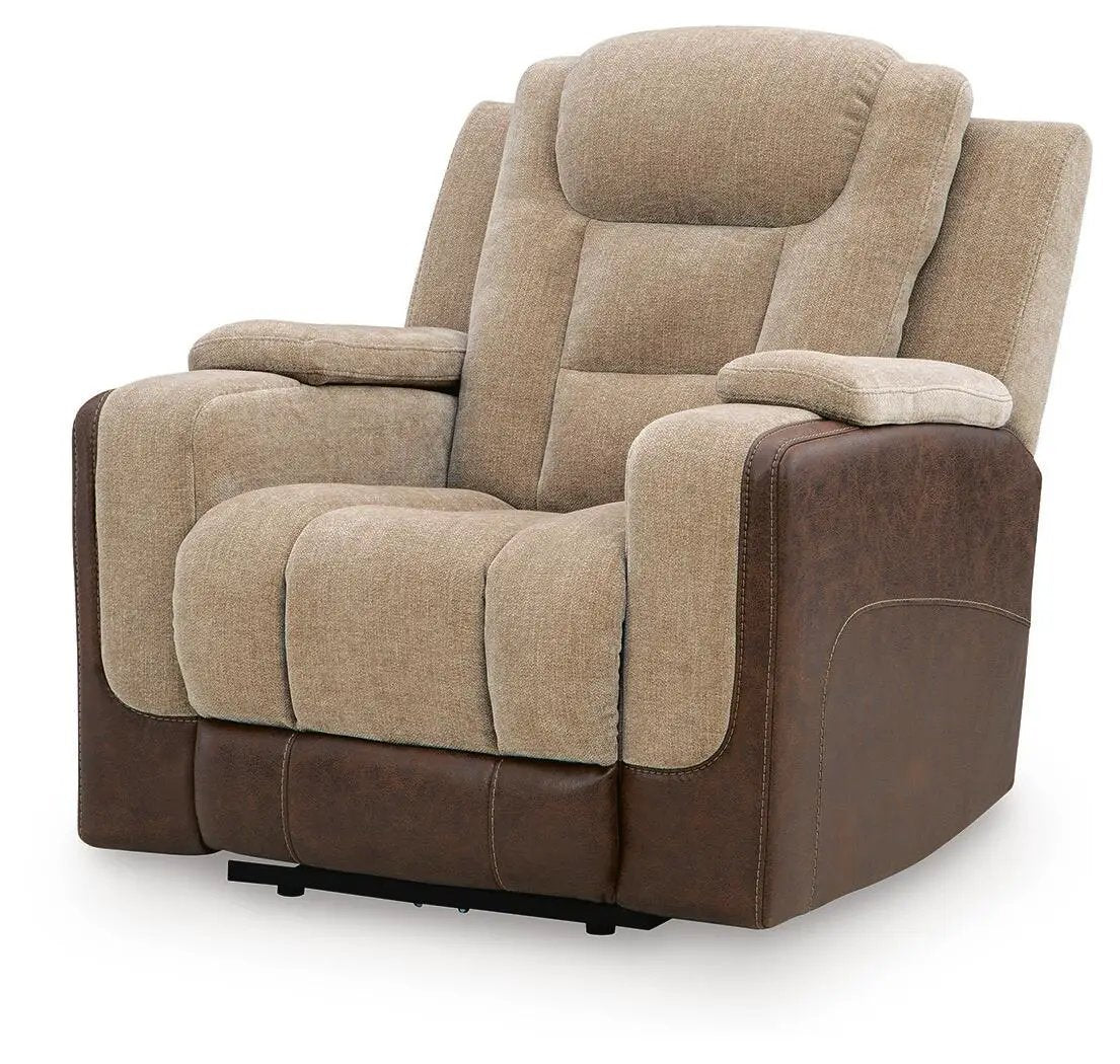 Mixed Motion - Power Recliner With Adjustable Headrest by Unique Piece Furniture