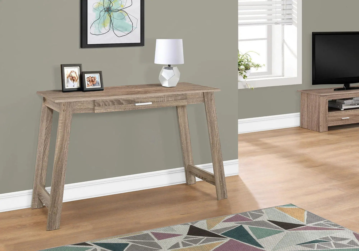 Stylish Design Computer Desk for Home Office with Storage Drawers by HouseOfZazla