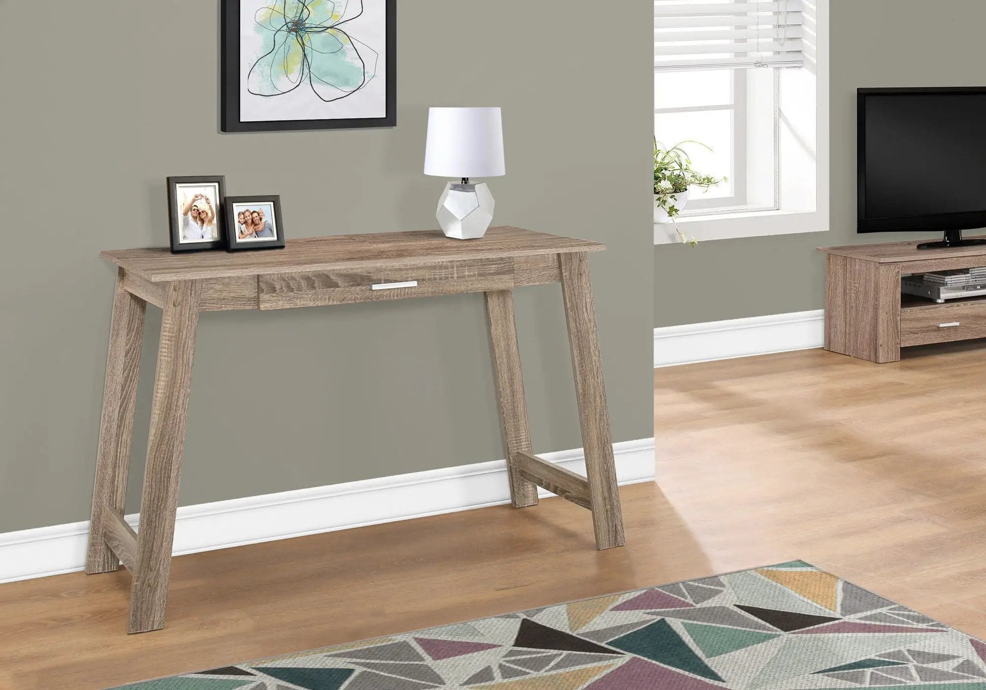 Stylish Design Computer Desk for Home Office with Storage Drawers by HouseOfZazla