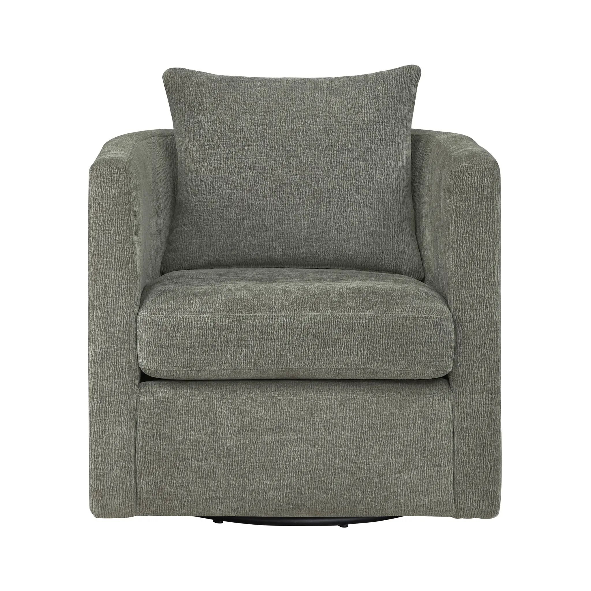 Sutton - Swivel Barrel Chair by HouseOfZazla