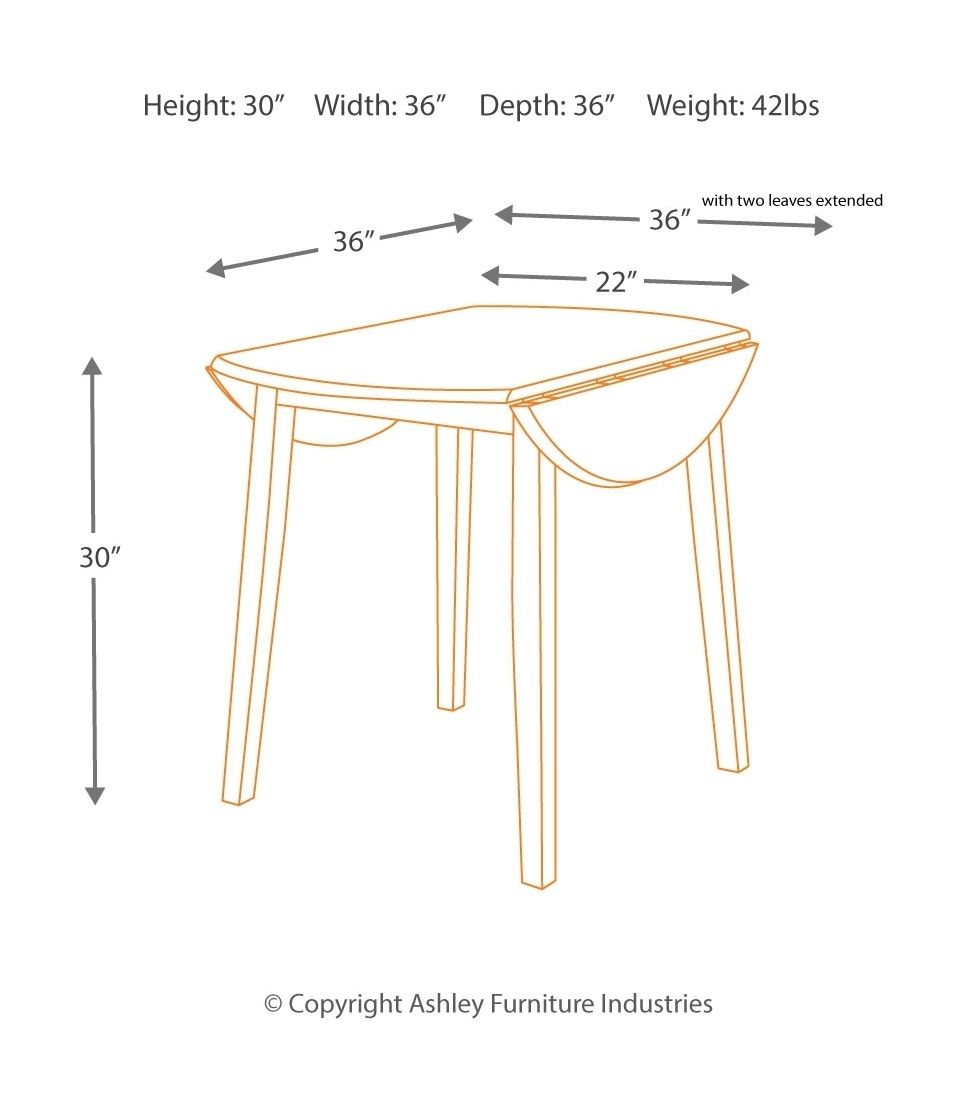 Hammis - Round Dining Table Set, photo 9 of 11