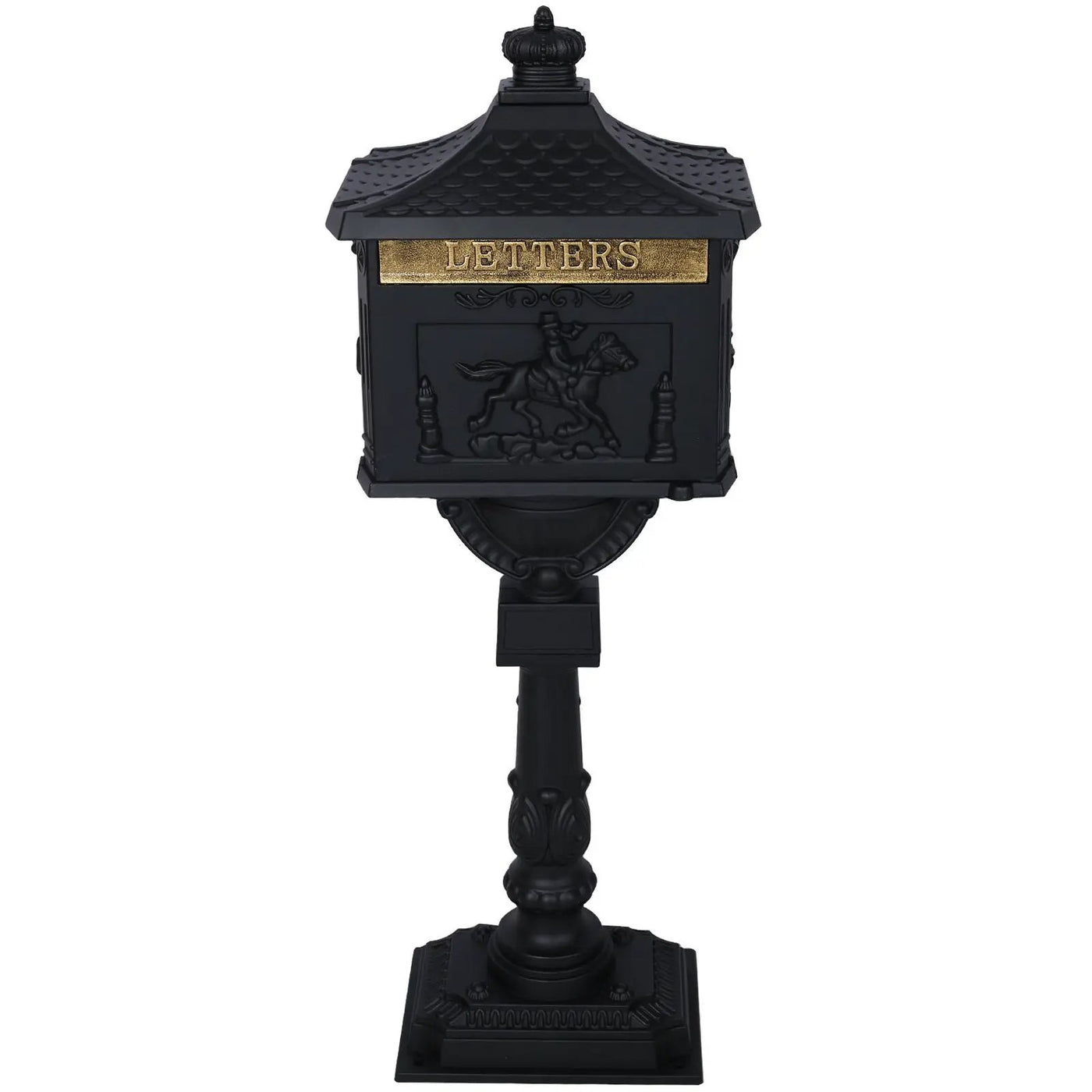 Cast Aluminum Mail Box, Postal Box, Mailbox by HouseOfZazla