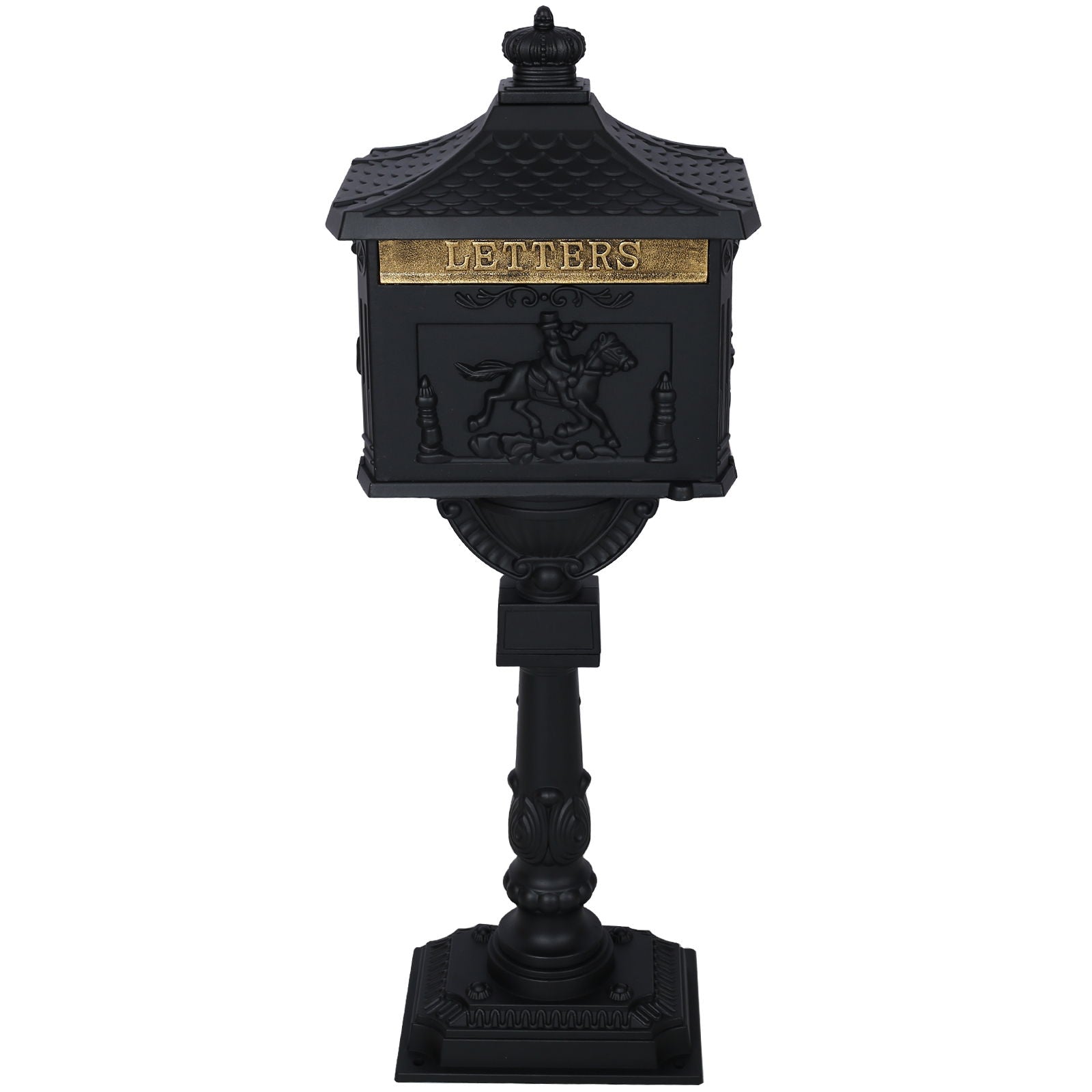 Cast Aluminum Mail Box, Postal Box, Mailbox by HouseOfZazla