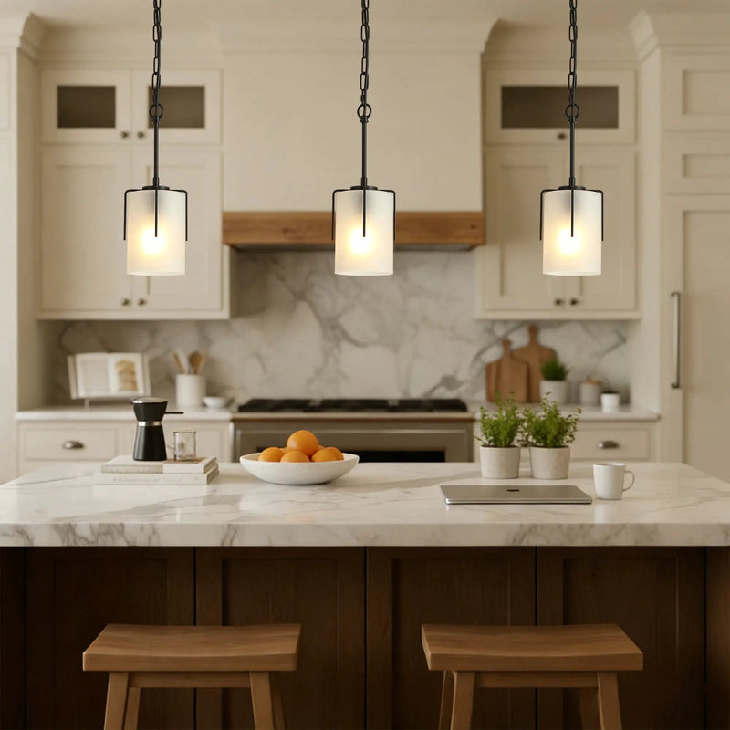 Adjustable Cylindrical Pendant Light by HouseOfZazla