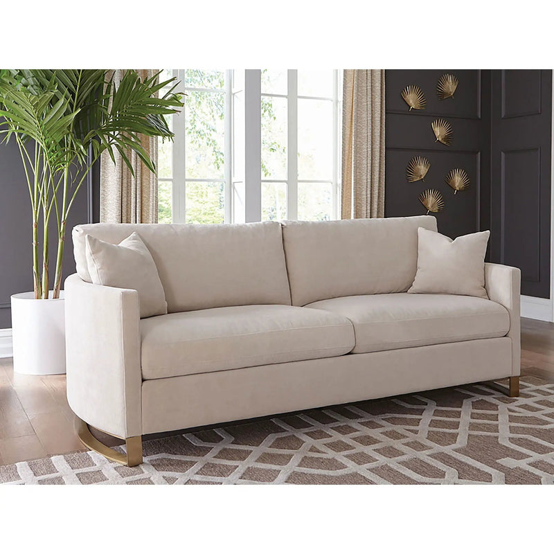 Ulrika - Sofa With Reversible Seating - Beige by HouseOfZazla