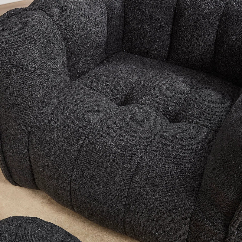 Soft Bean Bag Chair With High Resilient Foam by HouseOfZazla