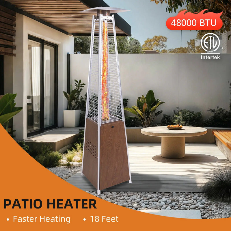 Patio Heater 48,000 BTU Outdoor Heaters by HouseOfZazla