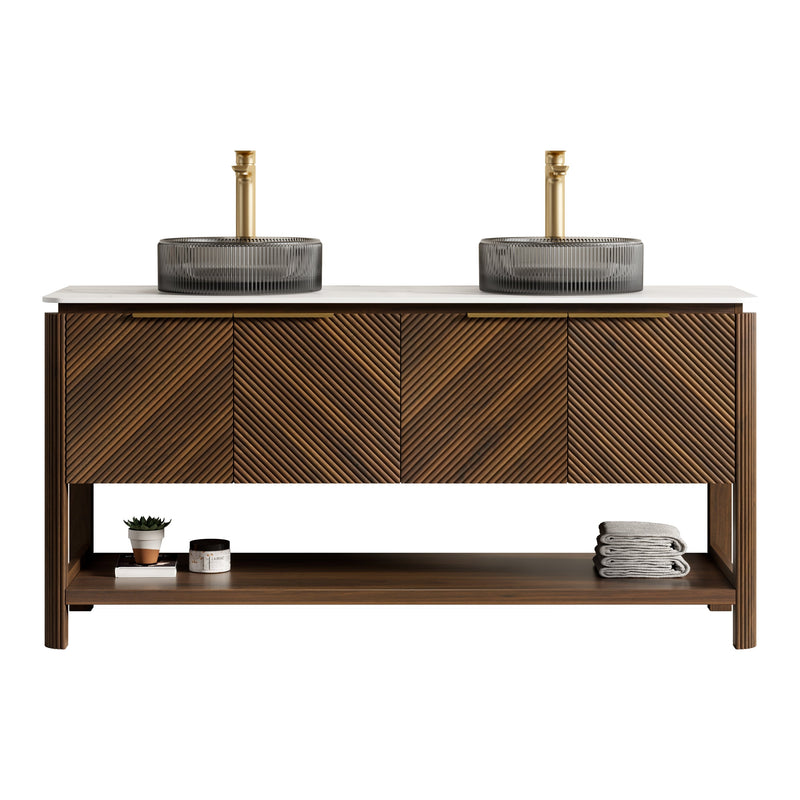 Indigo 60" Bathroom Vanity & Sink by HouseOfZazla