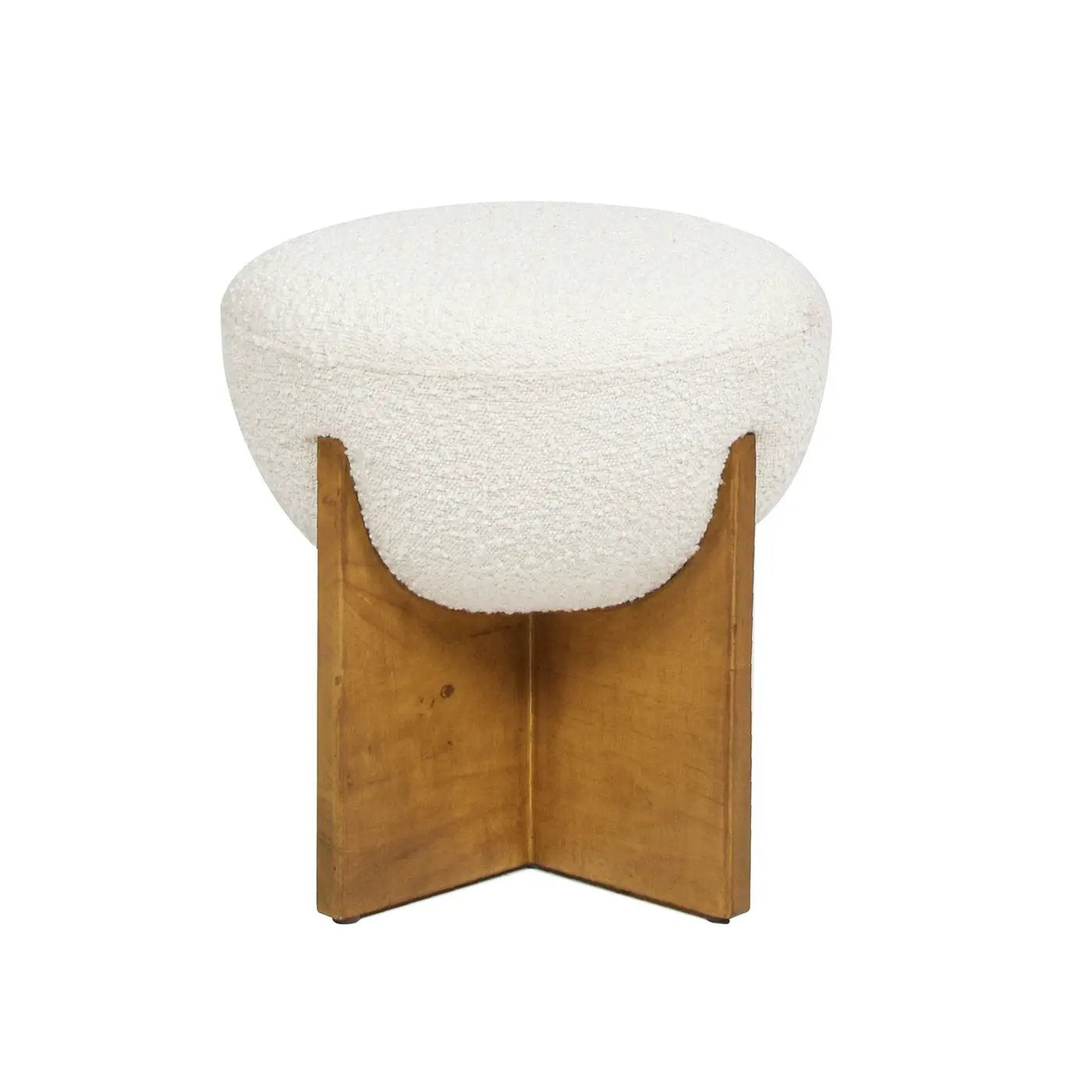 Bali - Round Upholstered Ottoman by HouseOfZazla