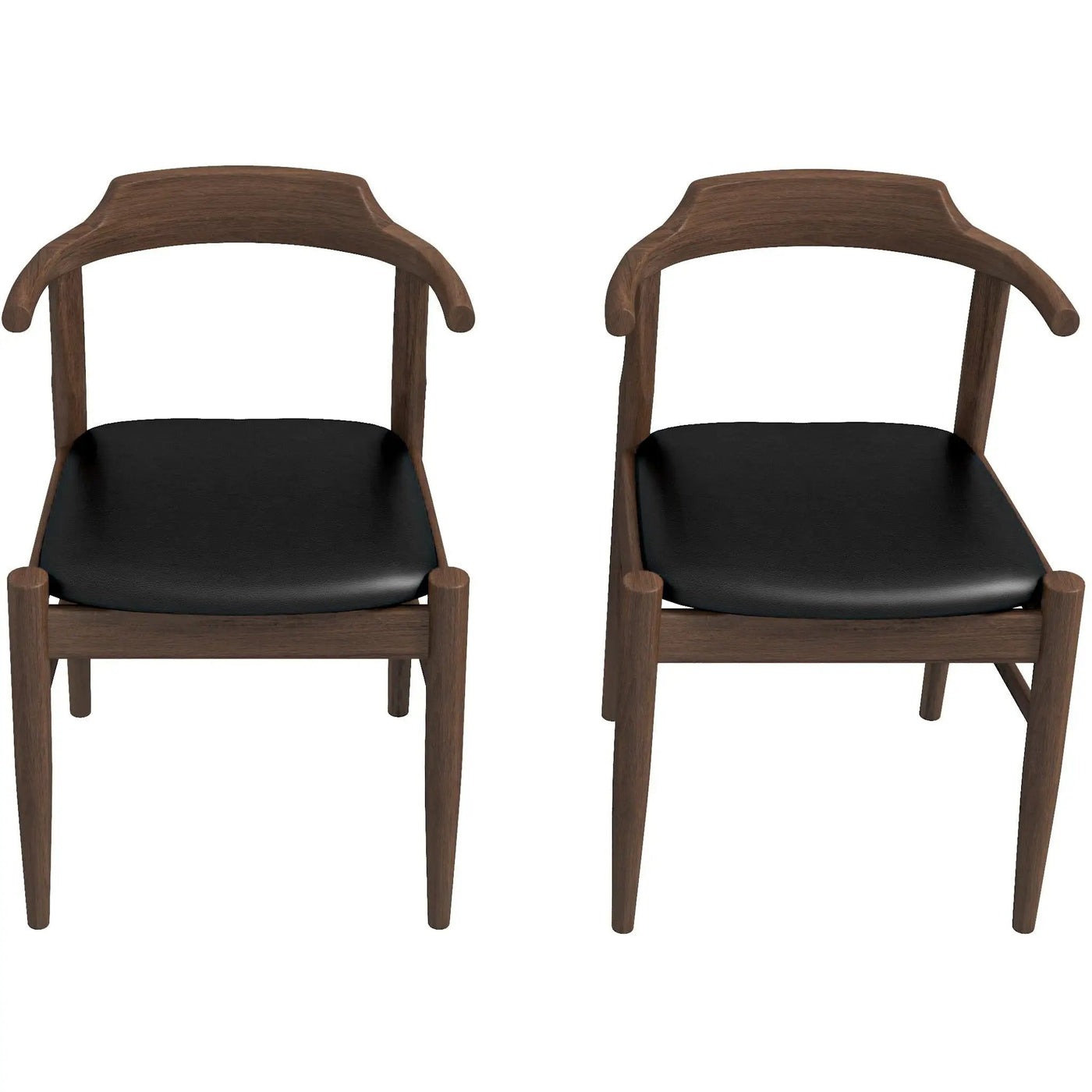 Leon - Mid-Century Modern Dining Chair (Set of 2) by HouseOfZazla