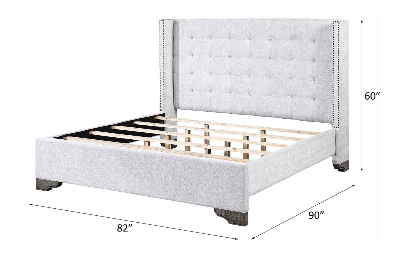 Artesia - Upholstered Bed by Unique Piece Furniture